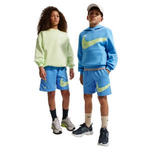 Nike Big Kids' Sportswear Club French Terry Shorts - Blue