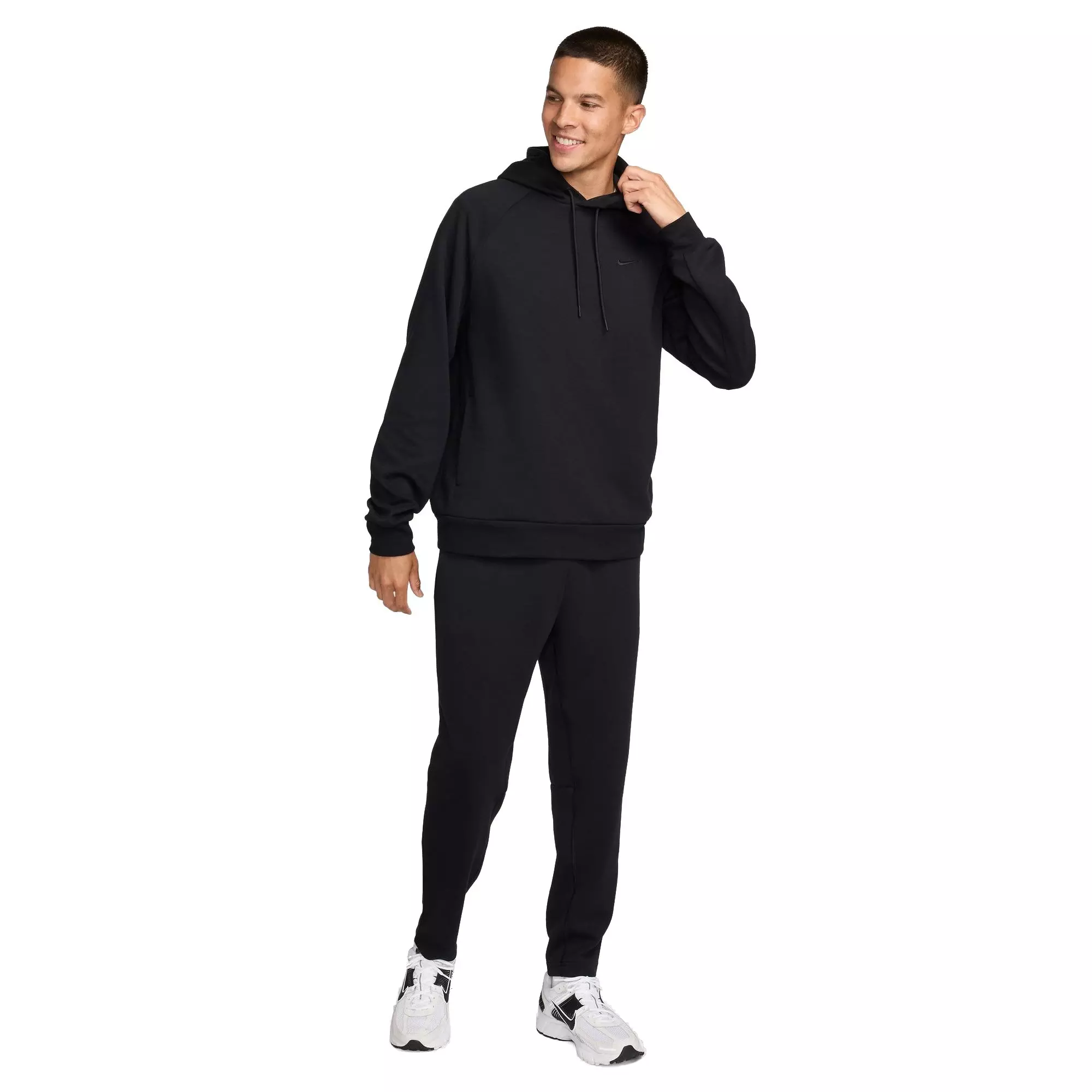 Nike Men's Primary Dri-FIT UV Tapered Versatile Pants - BLACK