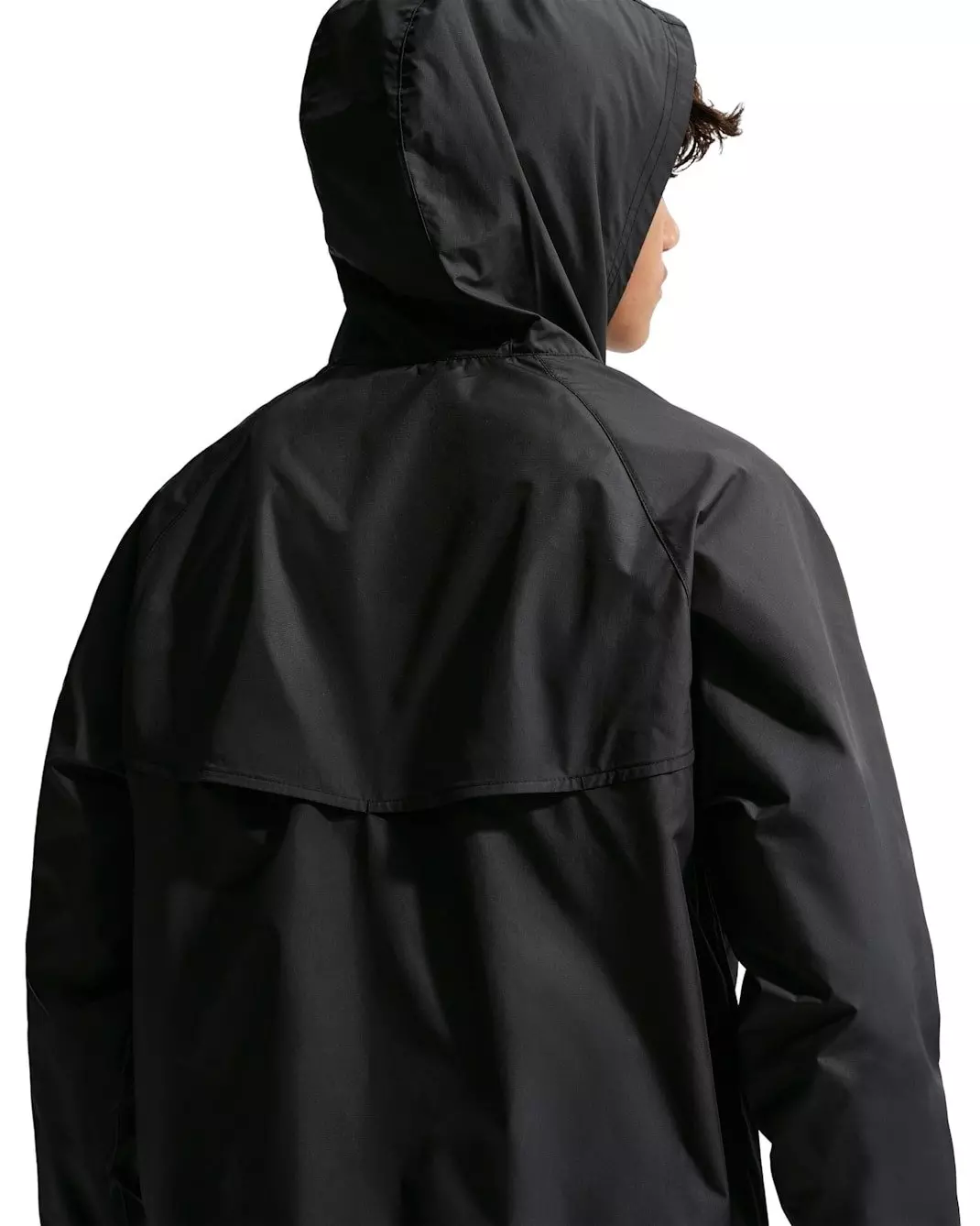Nike Big Kids' Sportswear Windrunner Hooded Repel Jacket - Black - BLACK