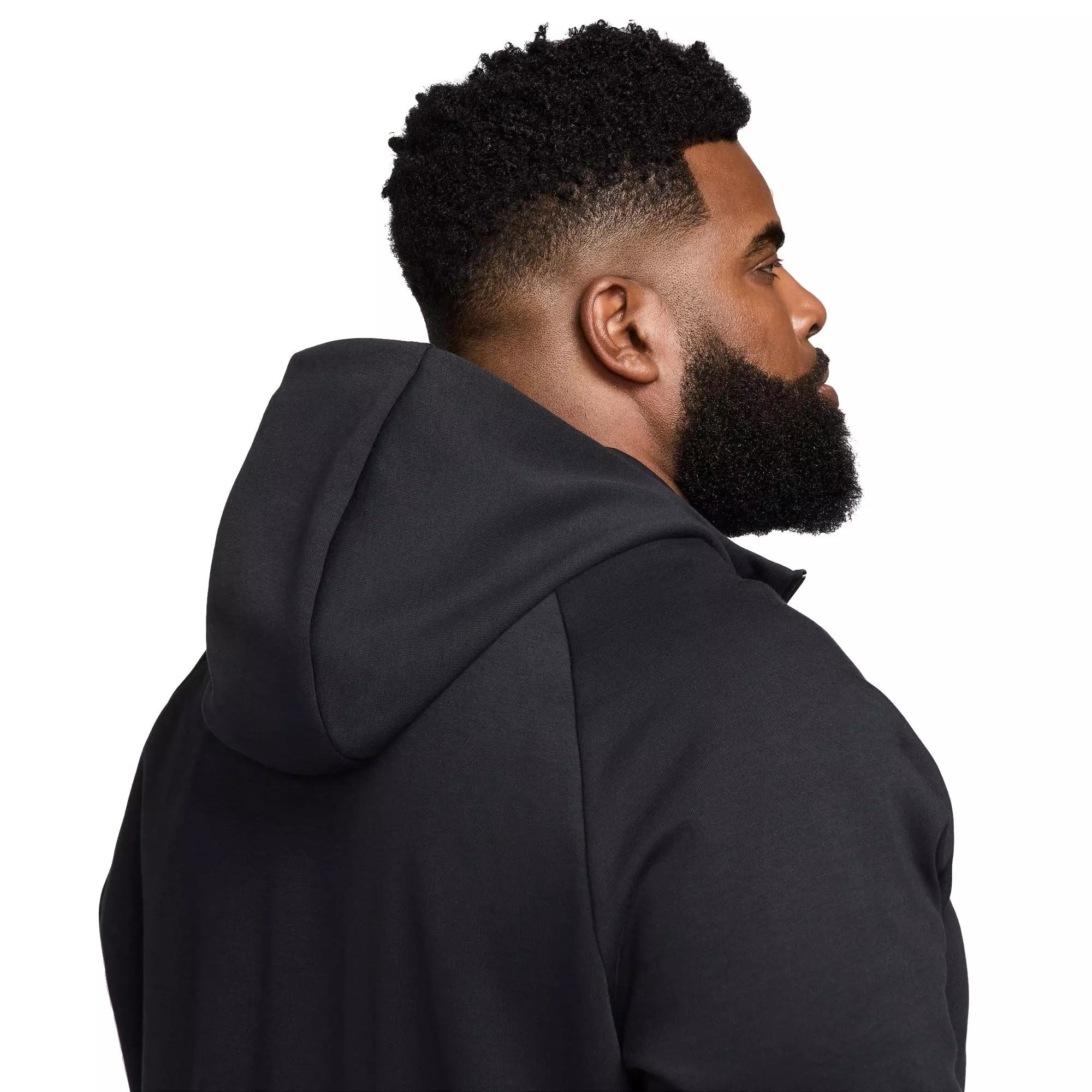 Nike Men's Primary Dri-FIT UV Full-Zip Versatile Jacket - BLACK