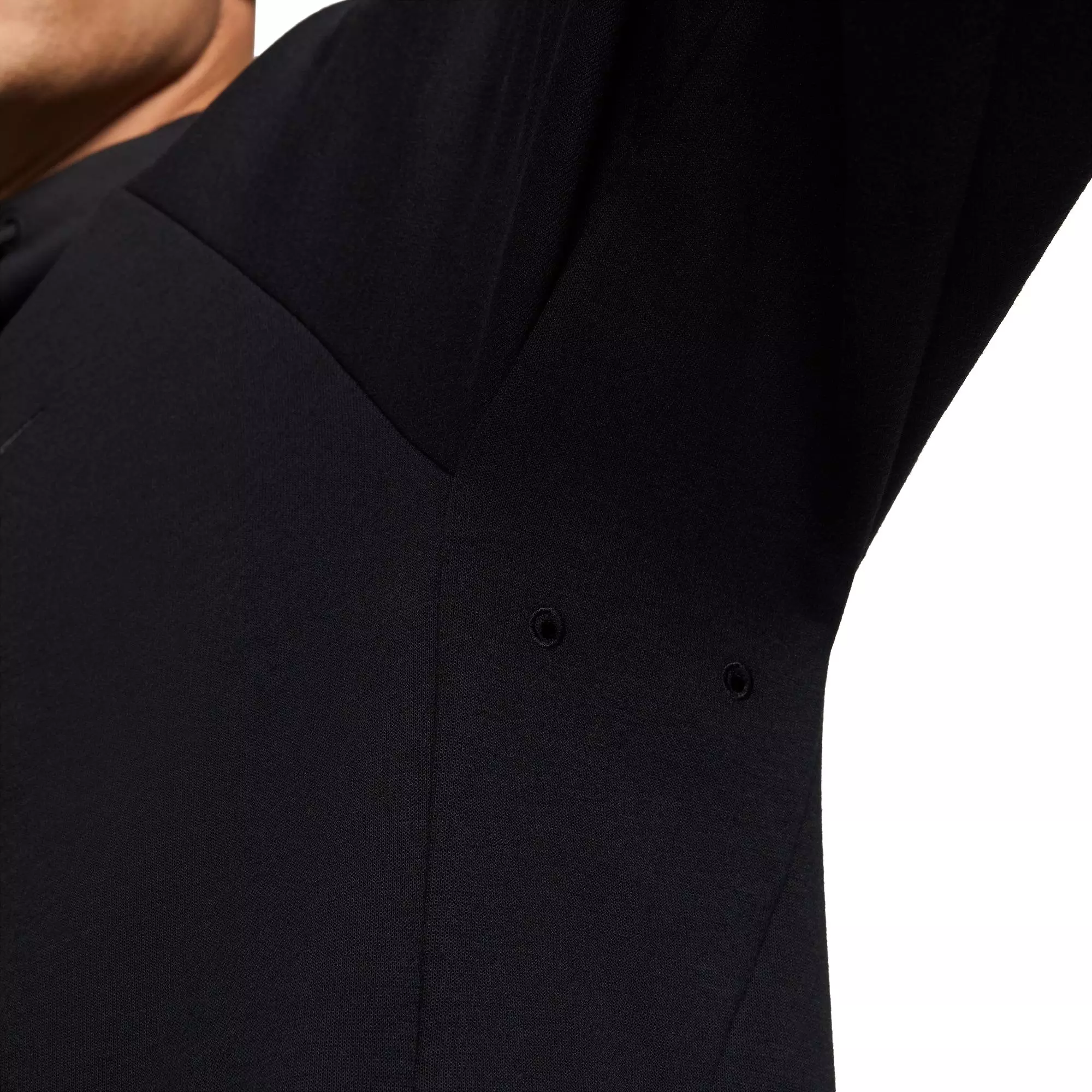 Nike Men's Primary Dri-FIT UV Full-Zip Versatile Jacket - BLACK