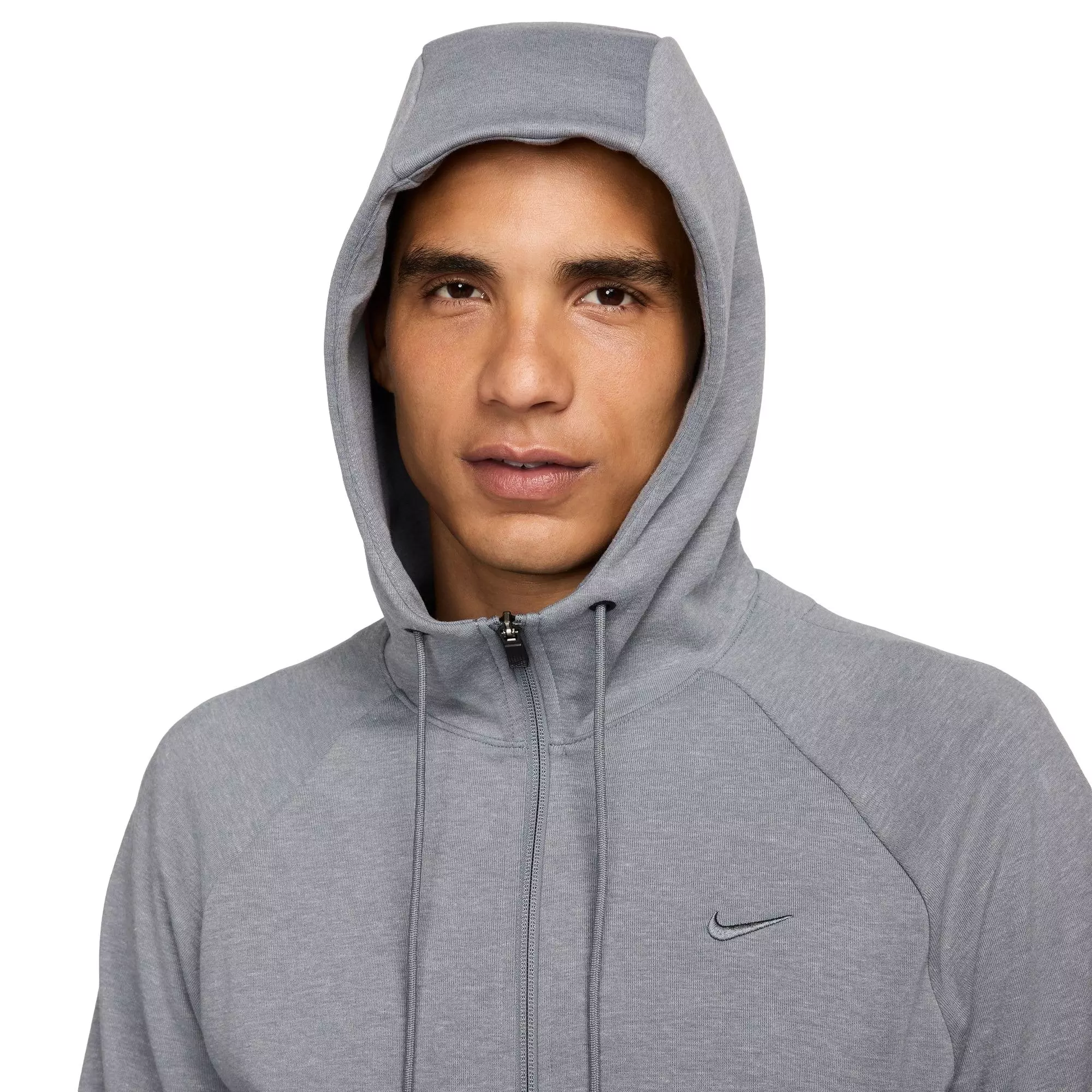 Nike Men's Primary Dri-FIT UV Full-Zip Versatile Jacket - GREY