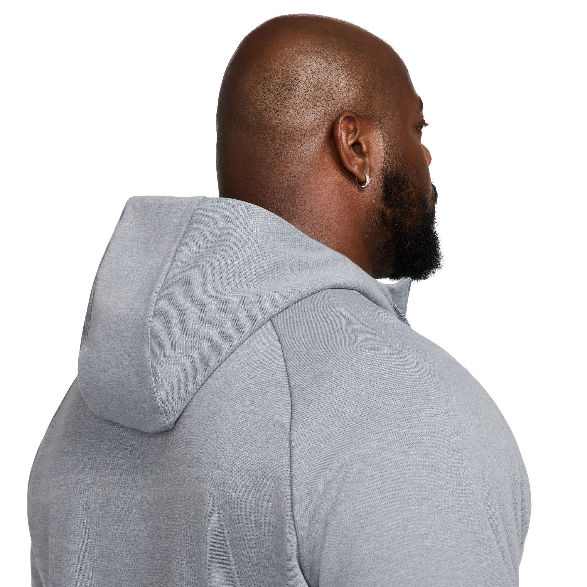 Nike Men's Primary Dri-FIT UV Full-Zip Versatile Jacket - GREY Thumbnail View 4