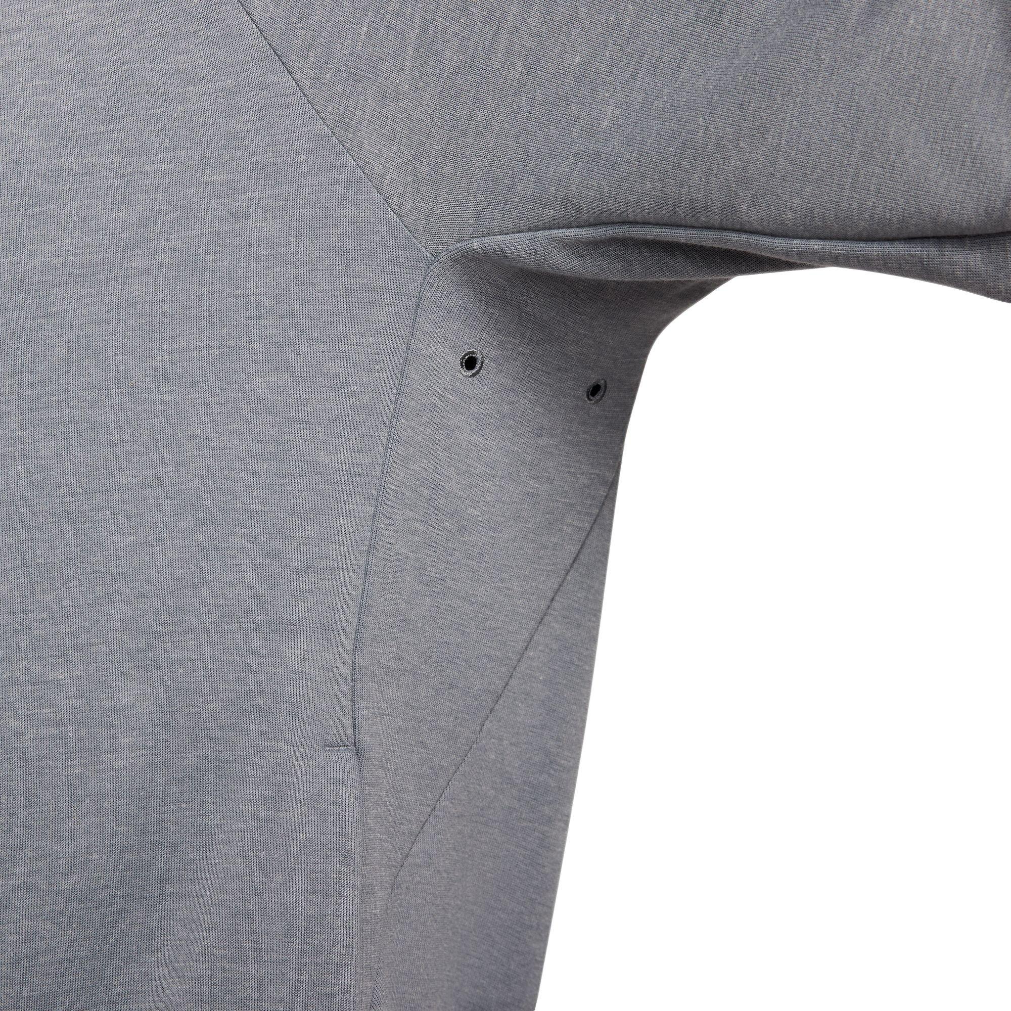 Nike Men's Primary Dri-FIT UV Full-Zip Versatile Jacket - GREY Thumbnail View 8