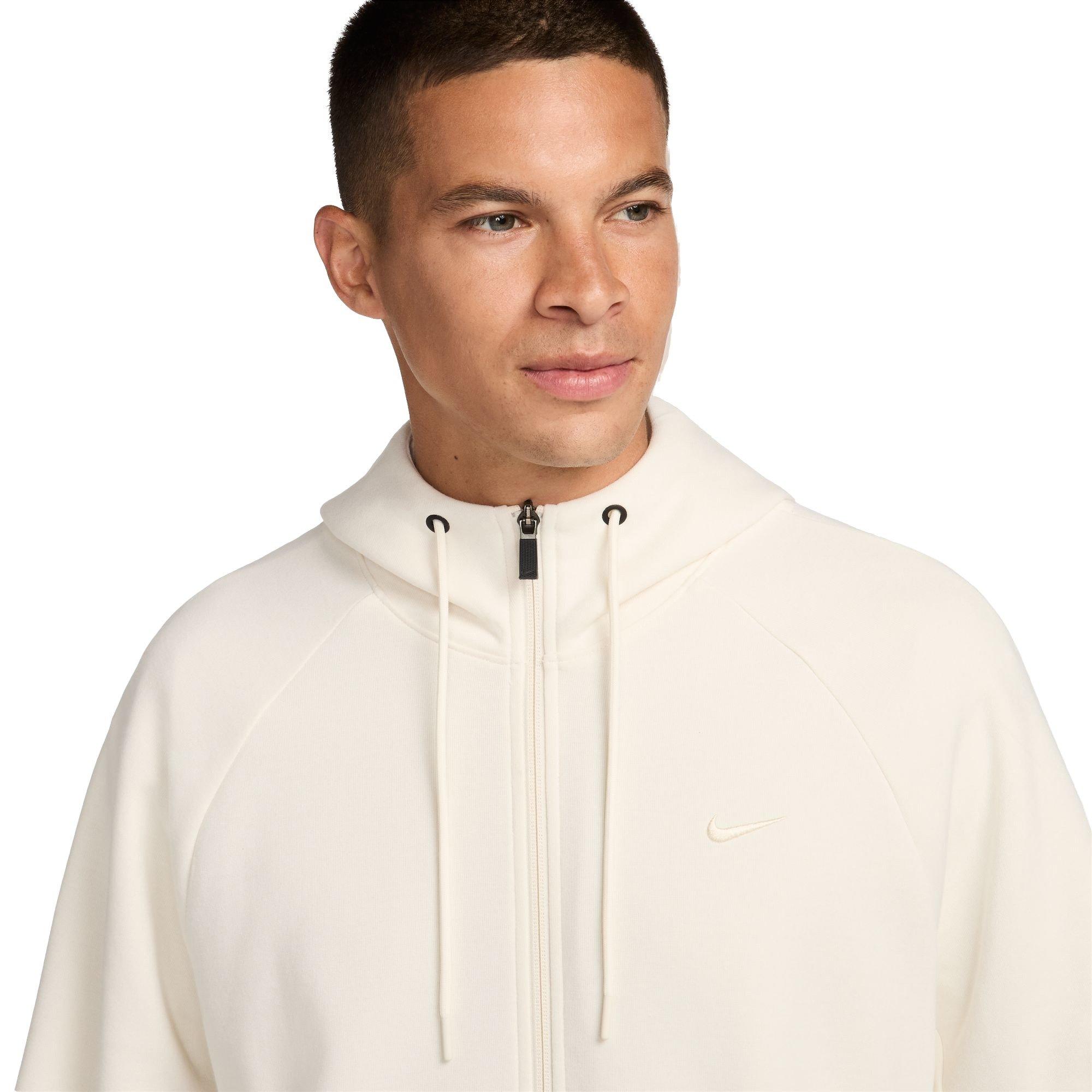 Nike Men's Primary Dri-FIT UV Full-Zip Versatile Jacket - BROWN Thumbnail View 3