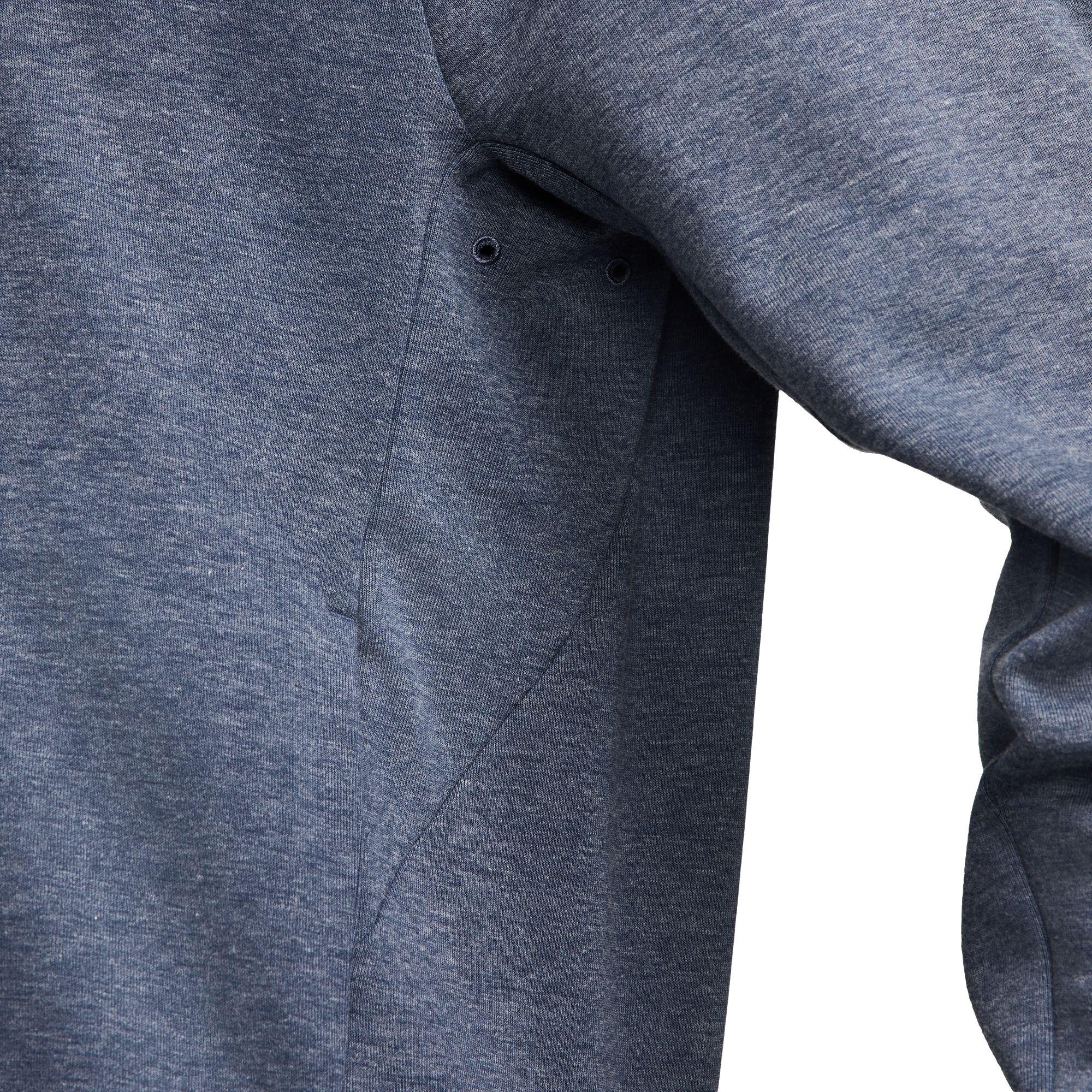 Nike Men's Primary Dri-FIT UV Full-Zip Versatile Jacket - BLUE Thumbnail View 6