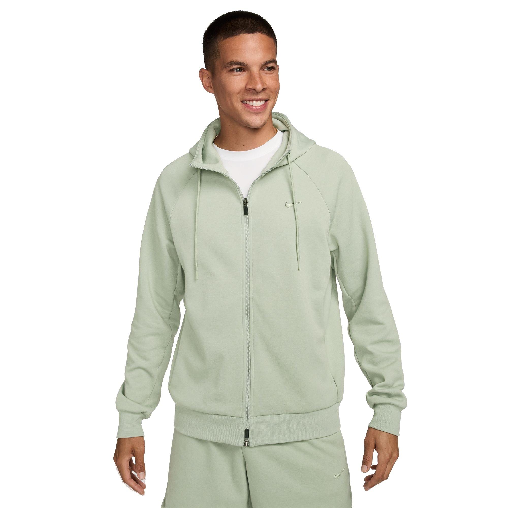 Nike Men's Primary Dri-FIT UV Full-Zip Versatile Jacket - JADE Thumbnail View 1