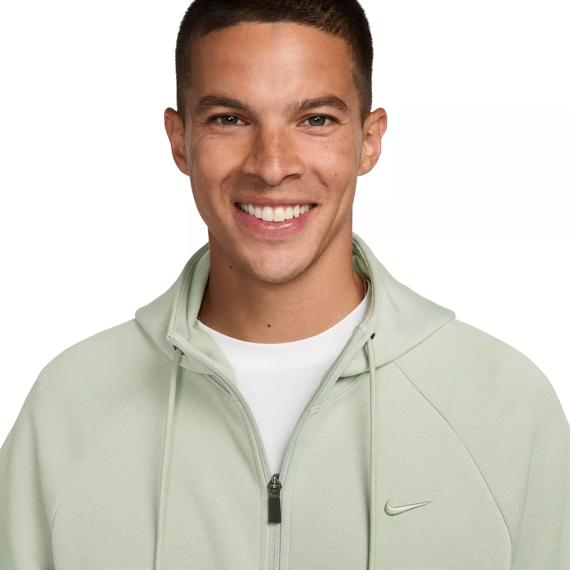 Nike Men's Primary Dri-FIT UV Full-Zip Versatile Jacket - JADE