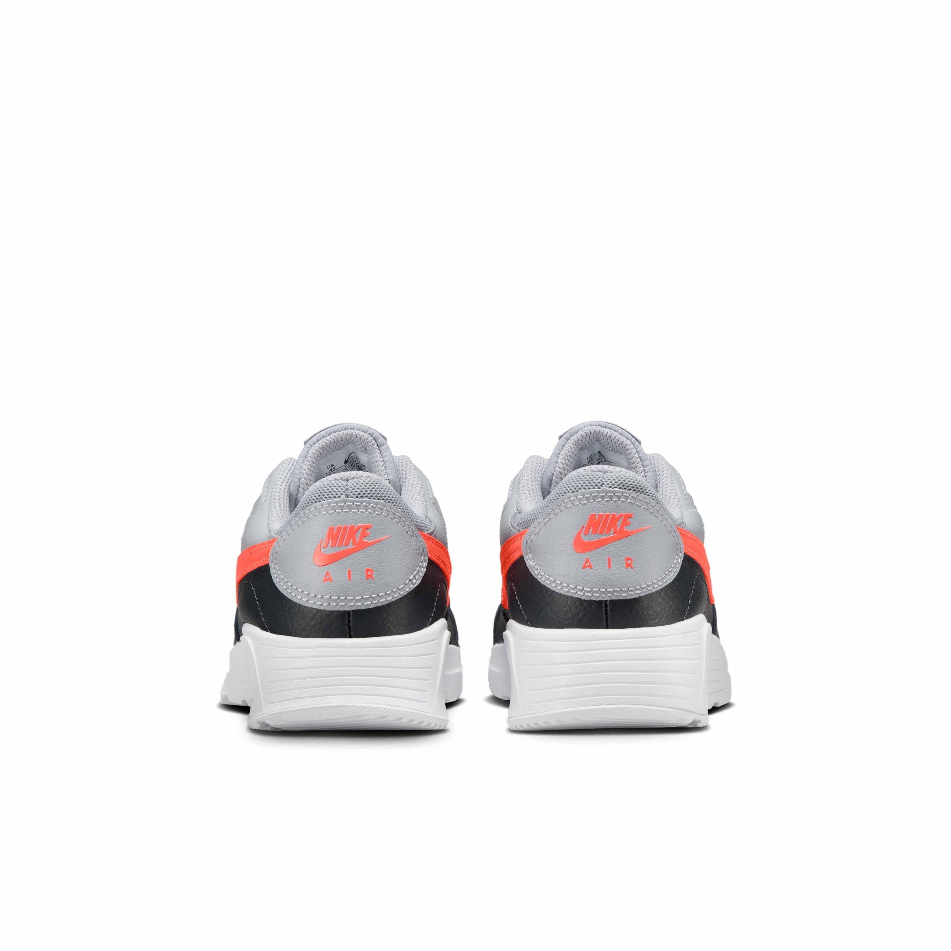 Nike Air Max SC "Wolf Grey/Anthracite/White/Bright Crimson" Grade School Boys' Shoe - GREY/ANTHRACITE/WHITE/CRIMSON Thumbnail View 5