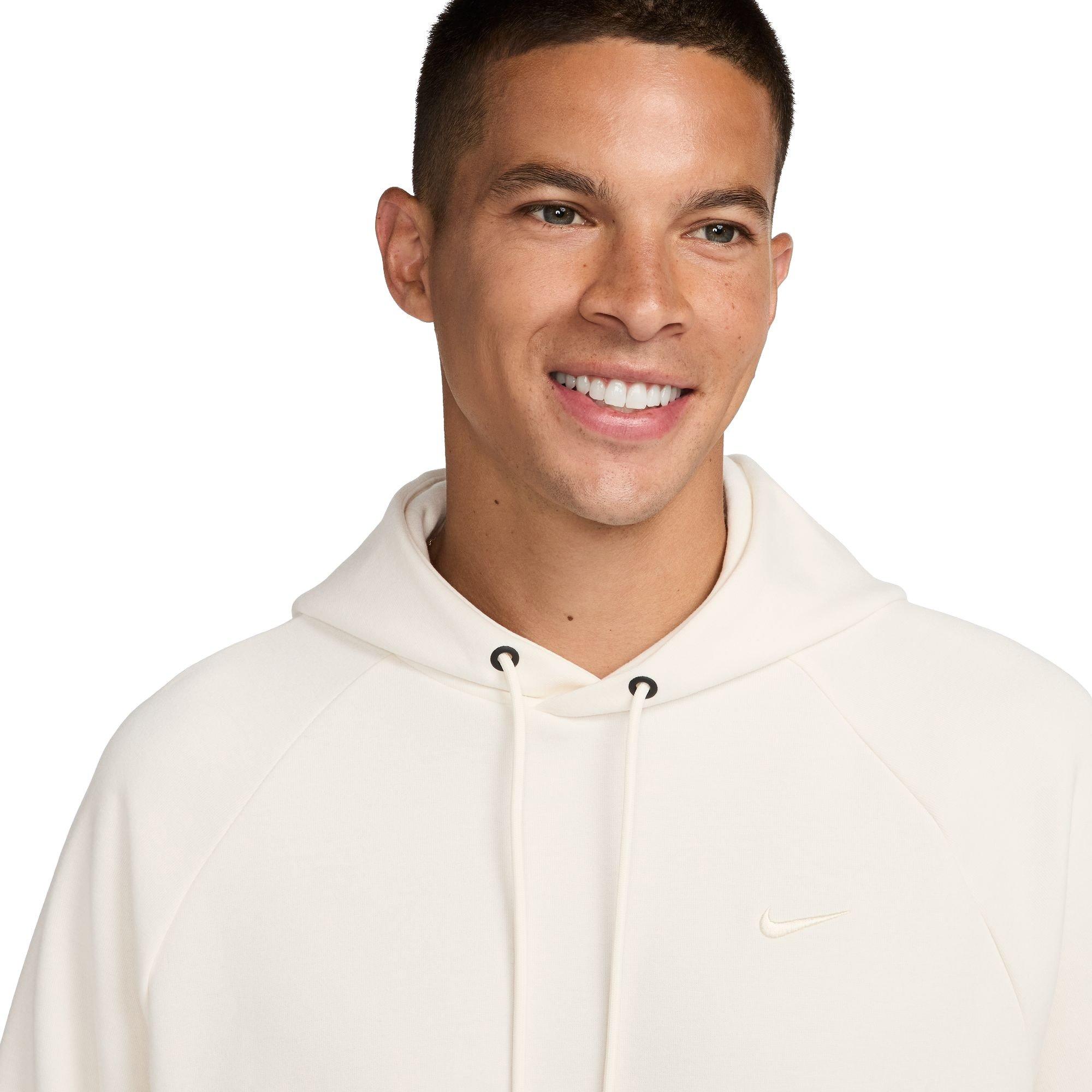 Nike Men's Primary Dri-FIT UV Pullover Versatile Hoodie - BROWN Thumbnail View 3