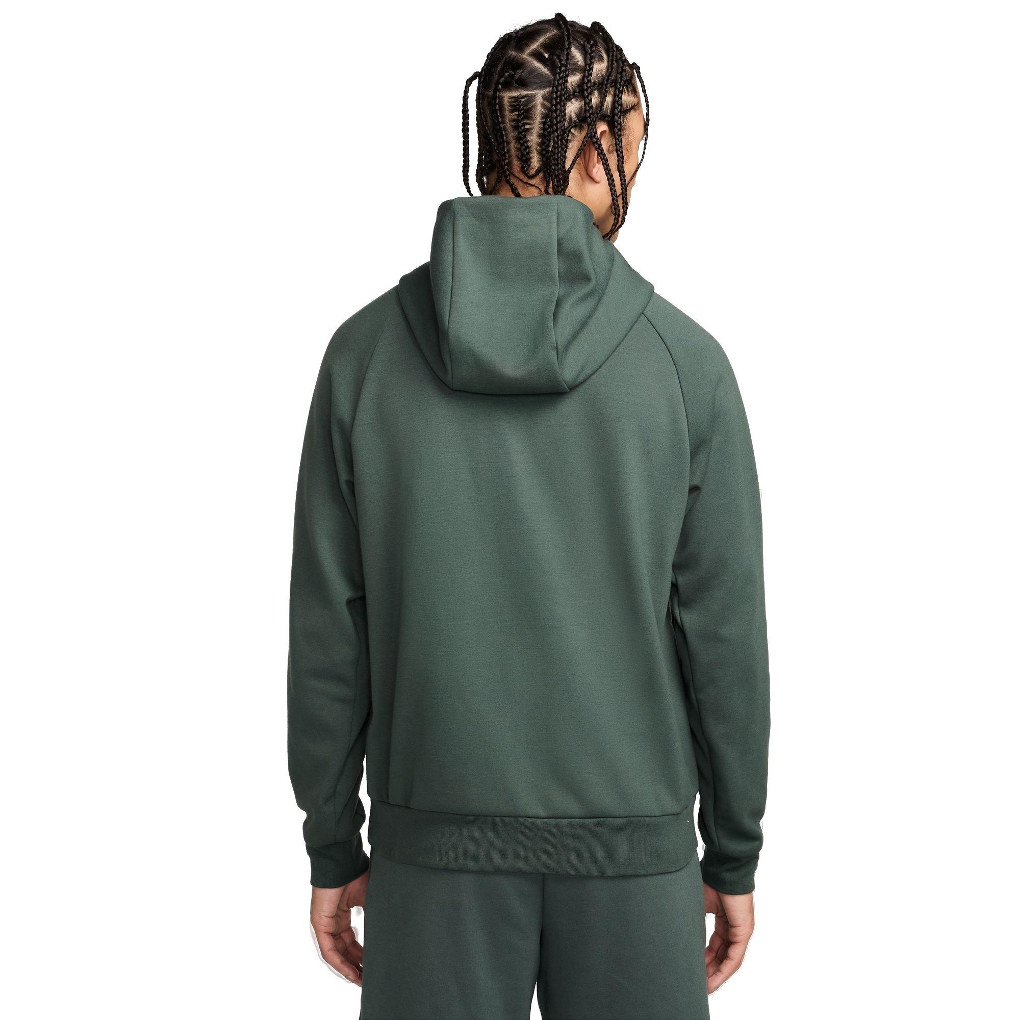 Nike Men's Primary Dri-FIT UV Pullover Versatile Hoodie - GREEN Thumbnail View 2
