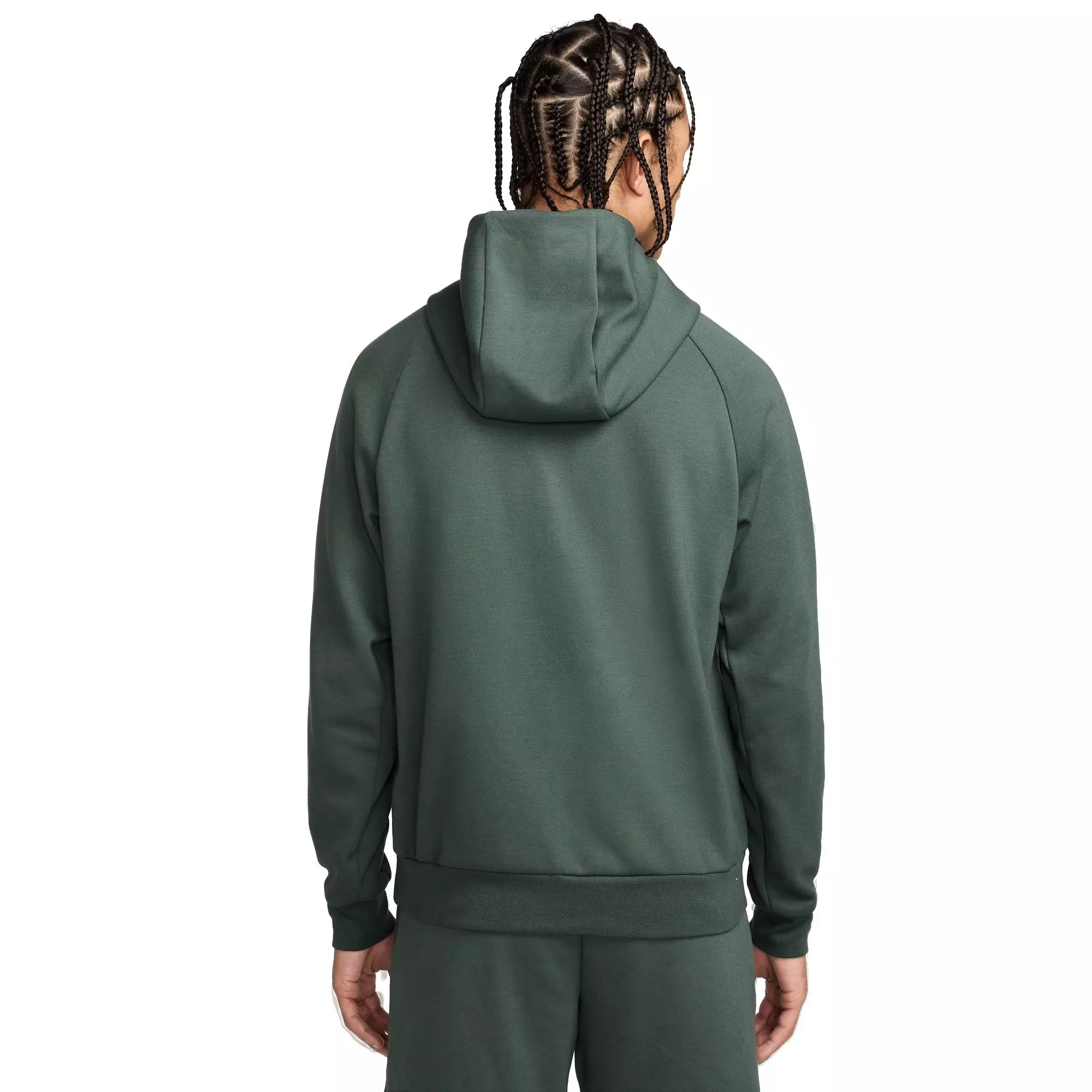 Nike Men's Primary Dri-FIT UV Pullover Versatile Hoodie - GREEN