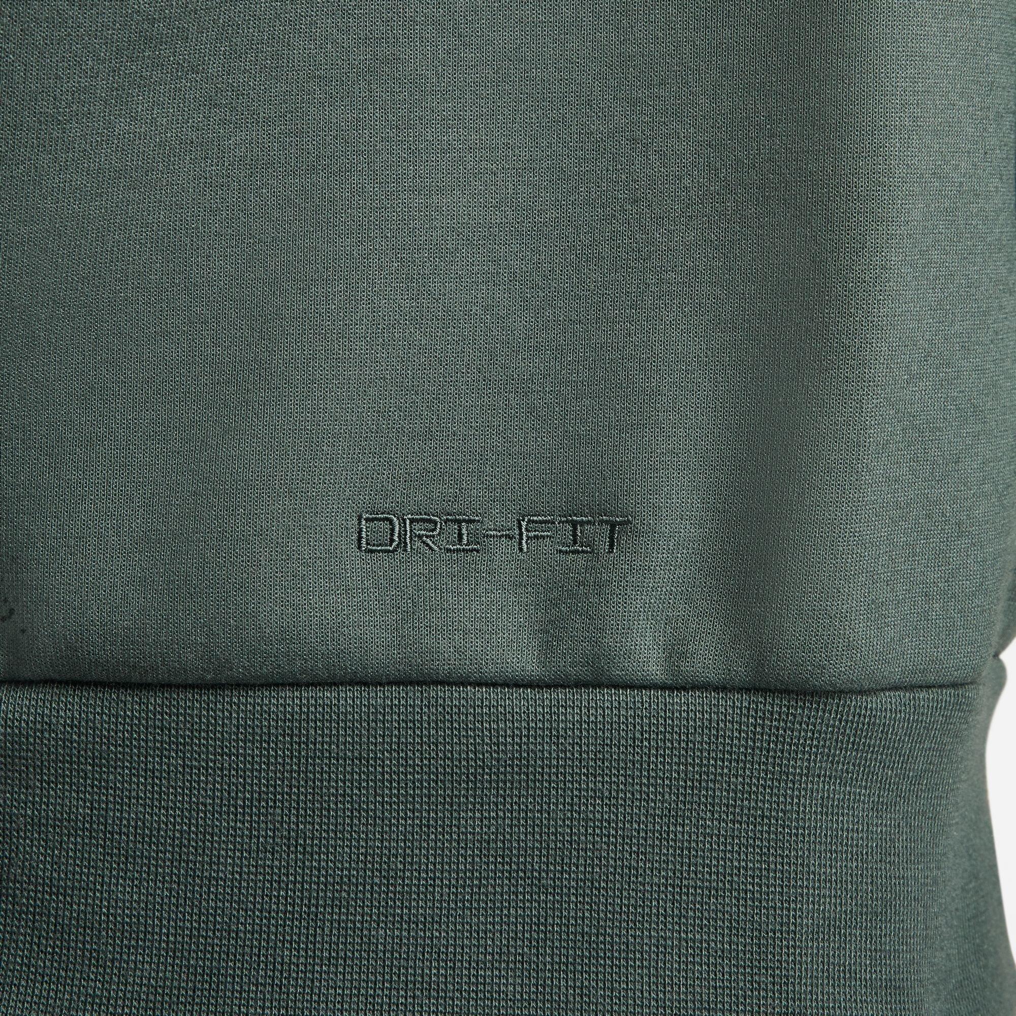 Nike Men's Primary Dri-FIT UV Pullover Versatile Hoodie - GREEN Thumbnail View 6