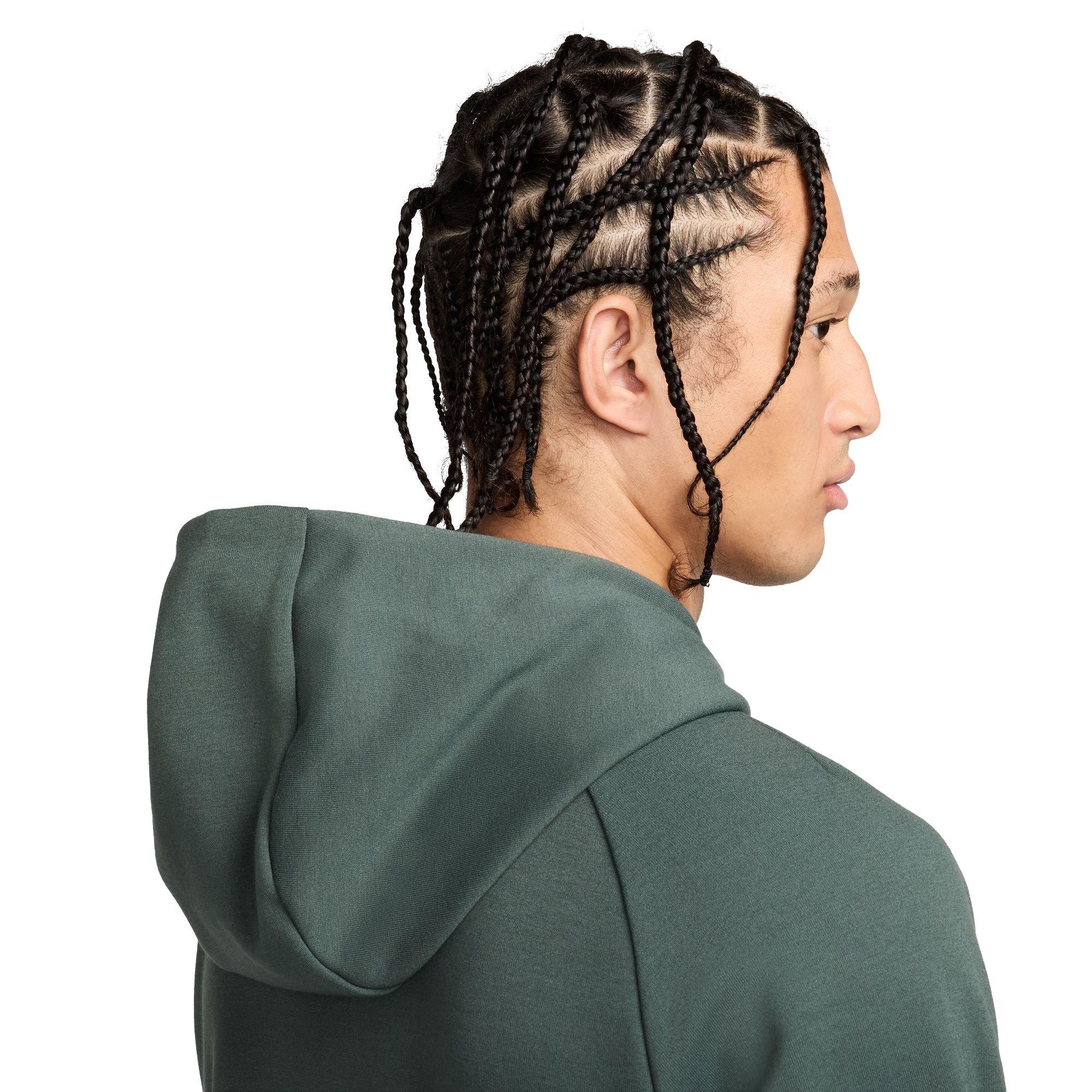 Nike Men's Primary Dri-FIT UV Pullover Versatile Hoodie - GREEN Thumbnail View 8