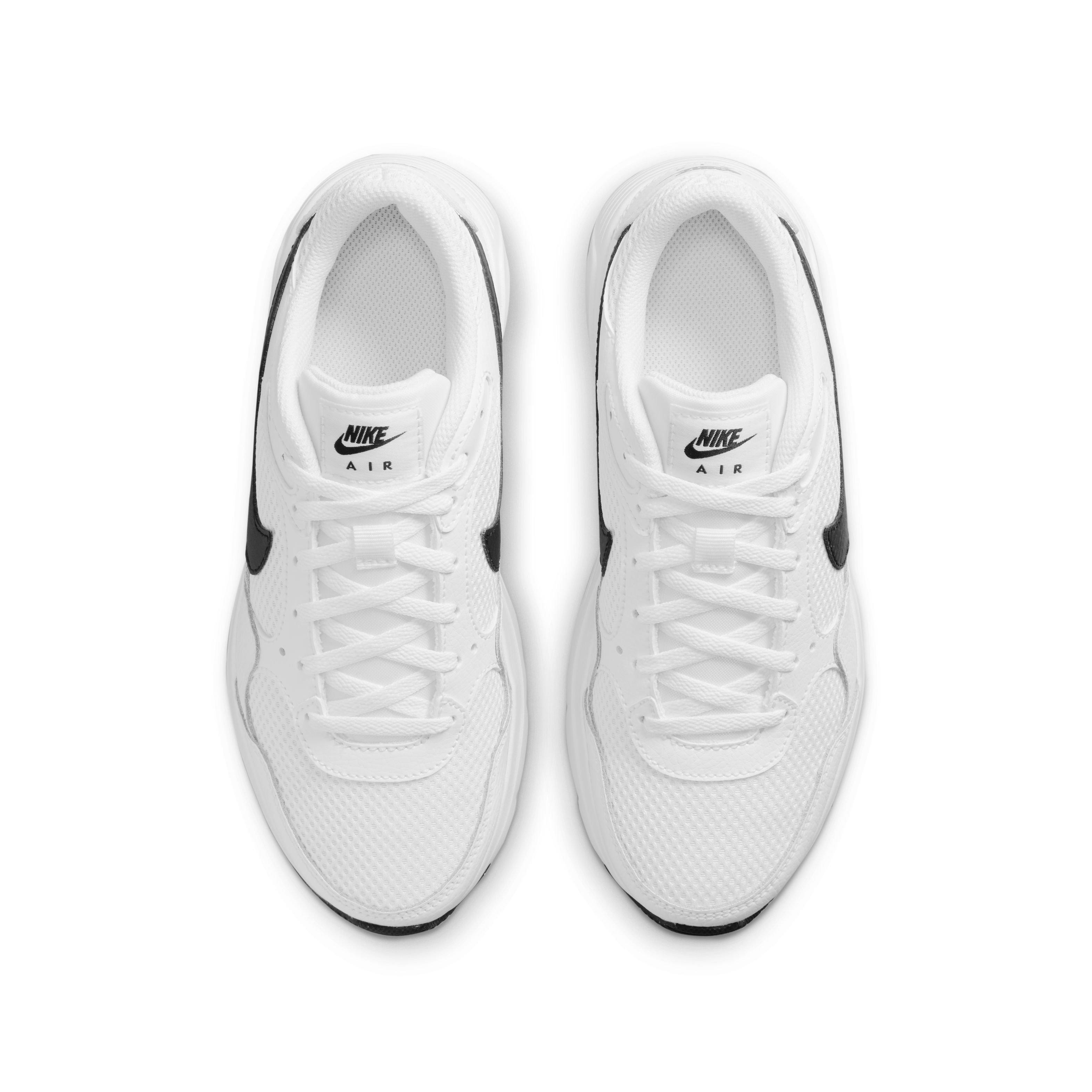 Nike Air Max SC Grade School Boys' "White/White/Black" Shoe