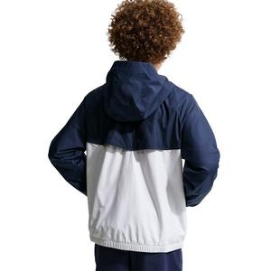 Nike Big Kids' Sportswear Windrunner Hooded Repel Jacket - Navy/White