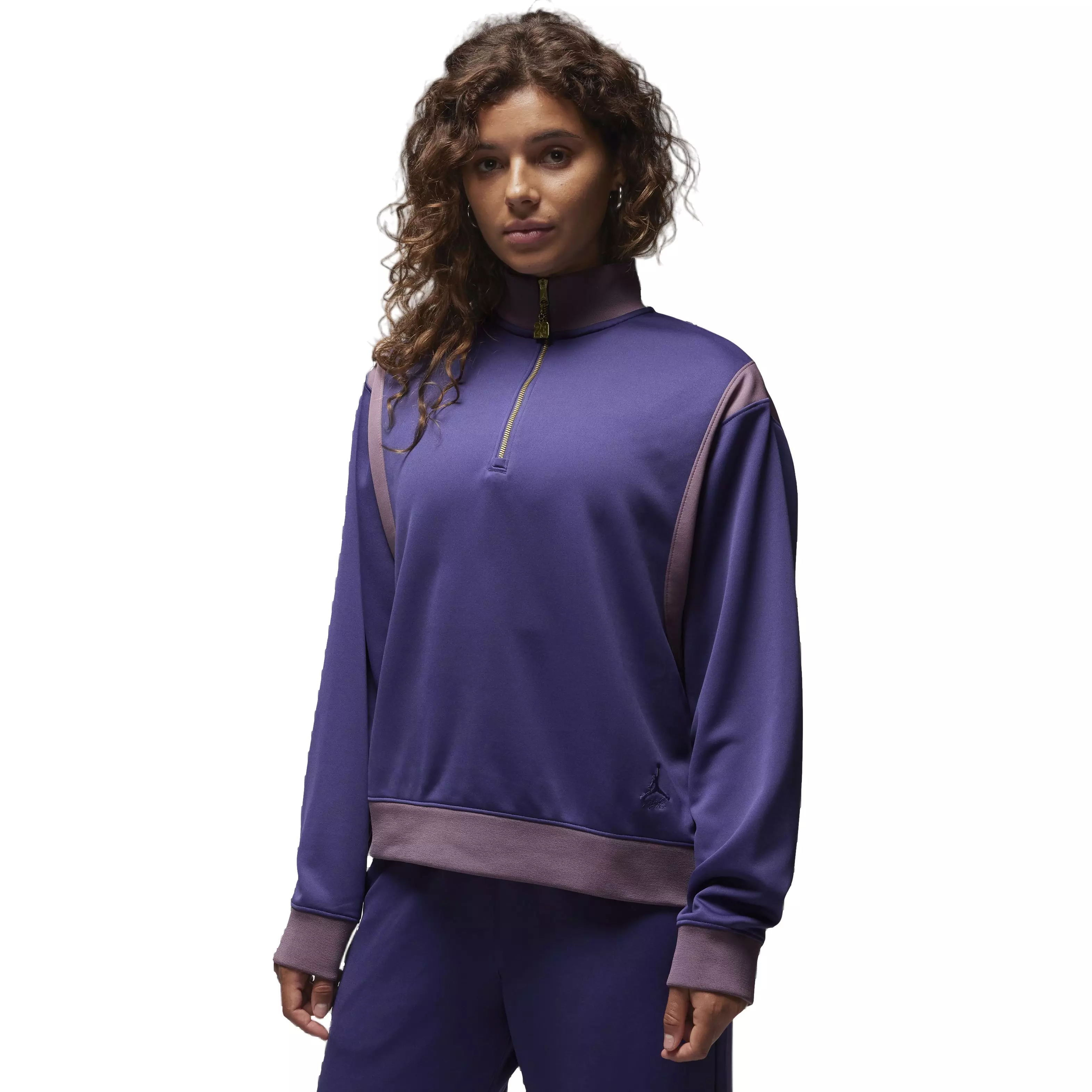 Jordan Women's Heritage Suit Top -Purple - PURPLE