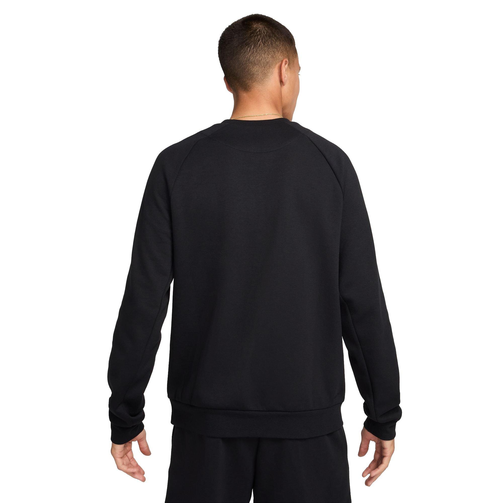 Nike Men's Primary Dri-FIT UV Versatile Crew - BLACK Thumbnail View 2