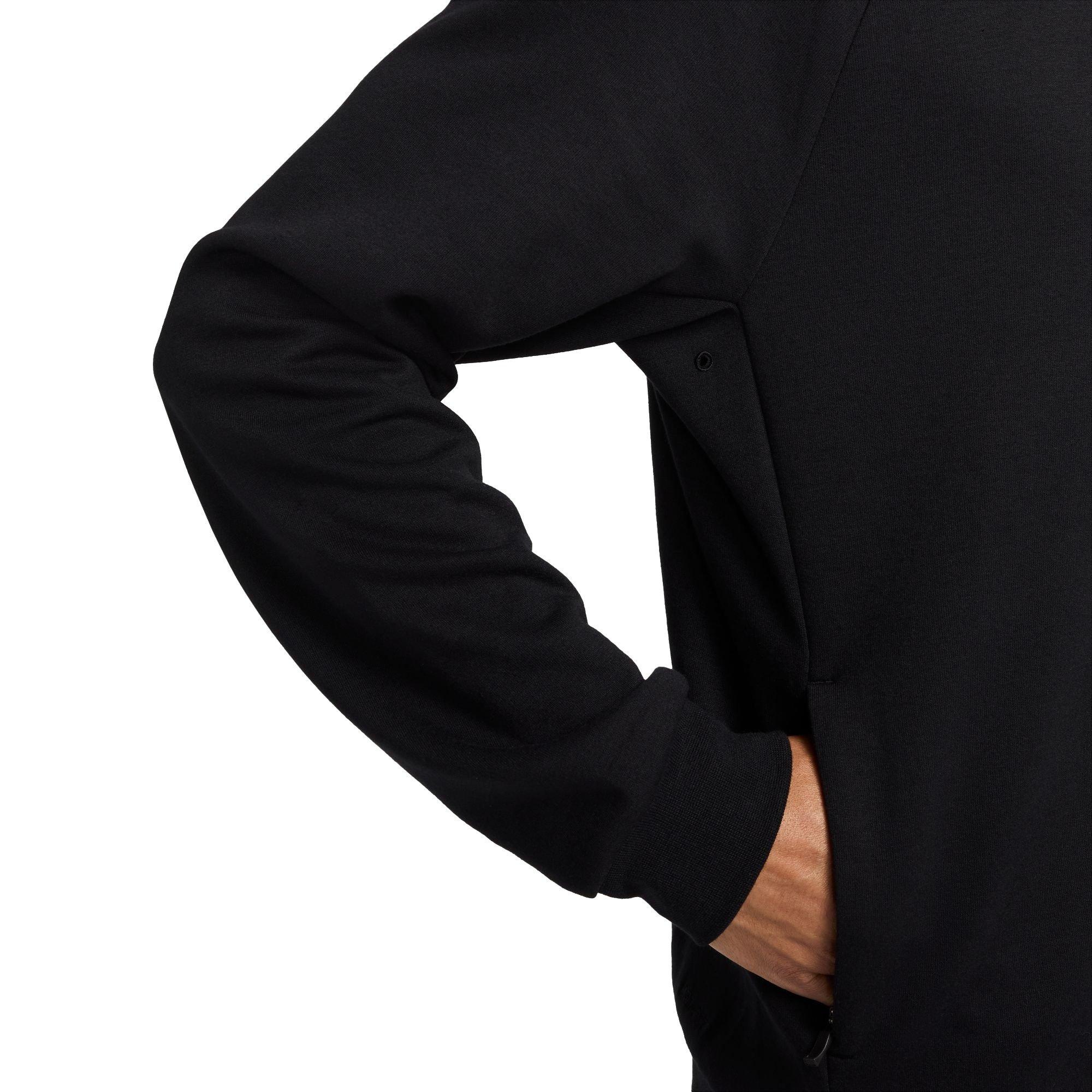 Nike Men's Primary Dri-FIT UV Versatile Crew - BLACK Thumbnail View 4