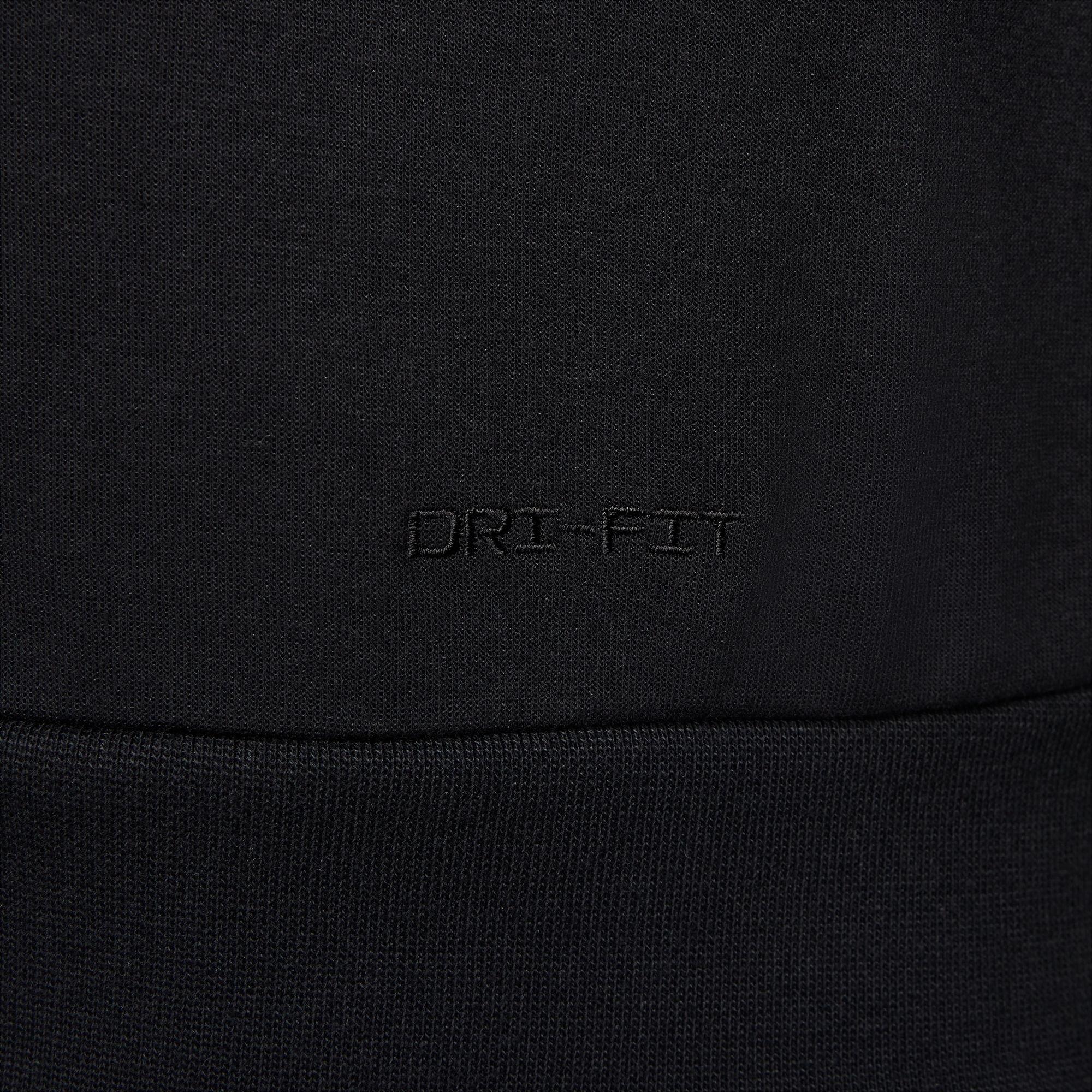 Nike Men's Primary Dri-FIT UV Versatile Crew - BLACK Thumbnail View 6