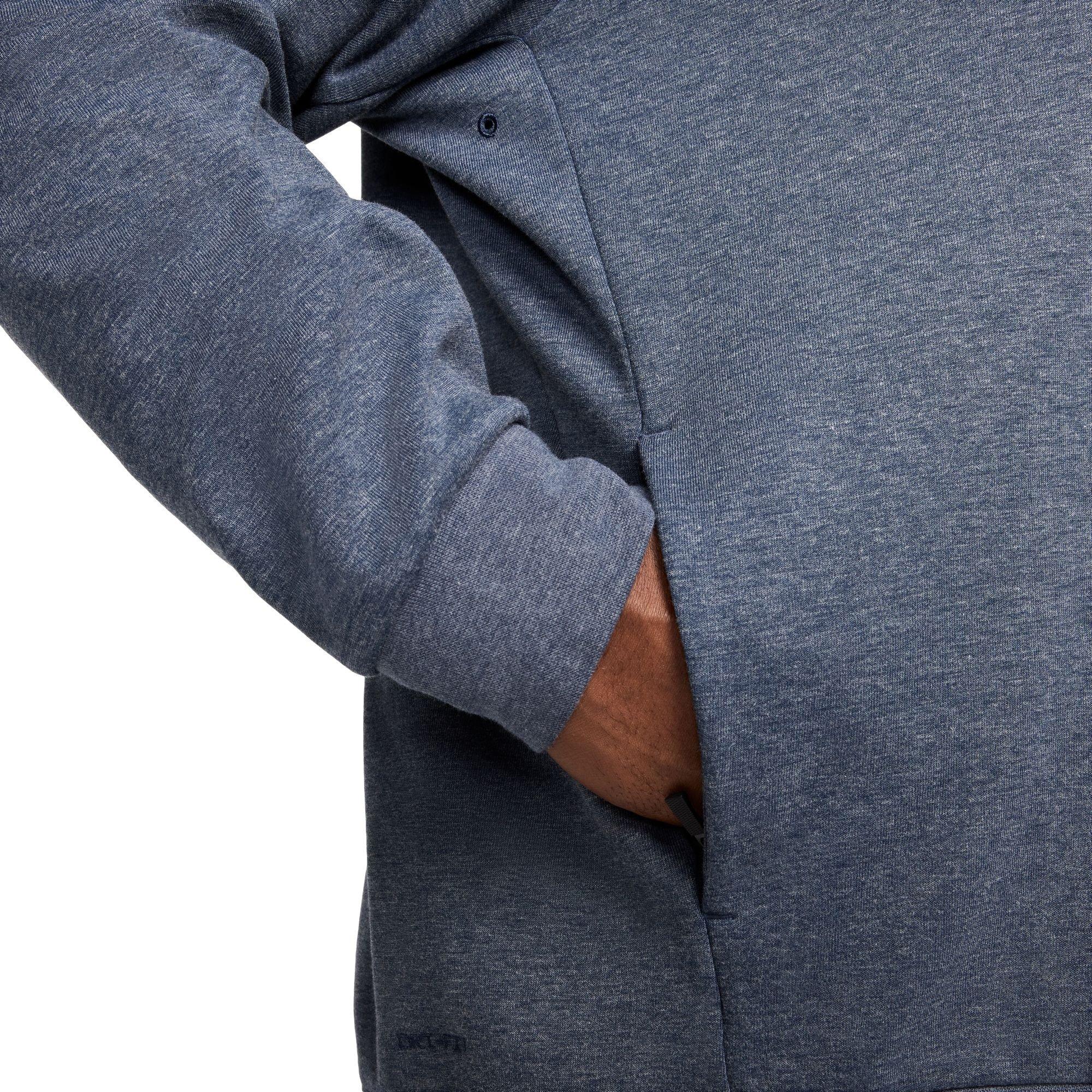 Nike Men's Primary Dri-FIT UV Versatile Crew - BLUE Thumbnail View 6