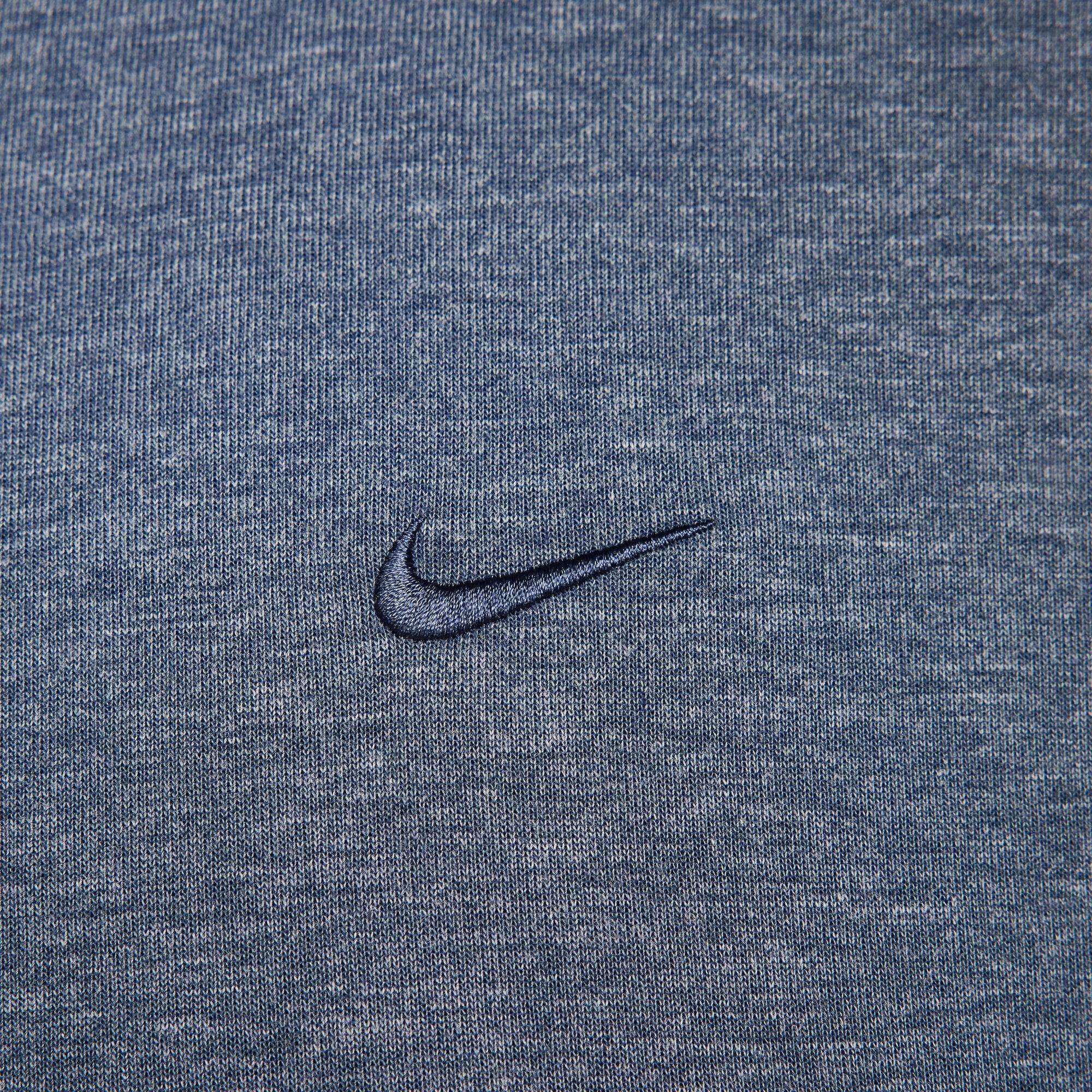Nike Men's Primary Dri-FIT UV Versatile Crew - BLUE Thumbnail View 7