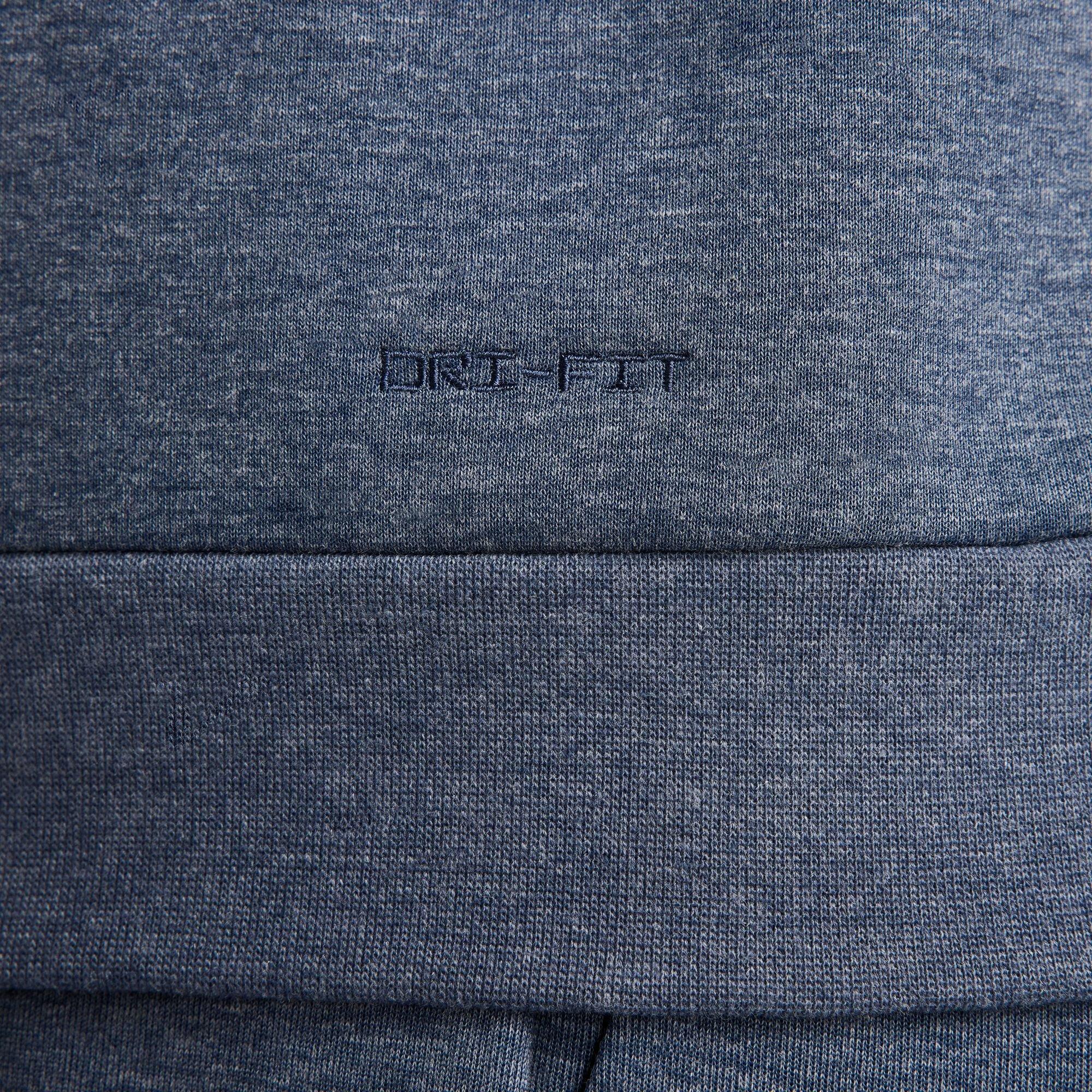 Nike Men's Primary Dri-FIT UV Versatile Crew - BLUE Thumbnail View 8