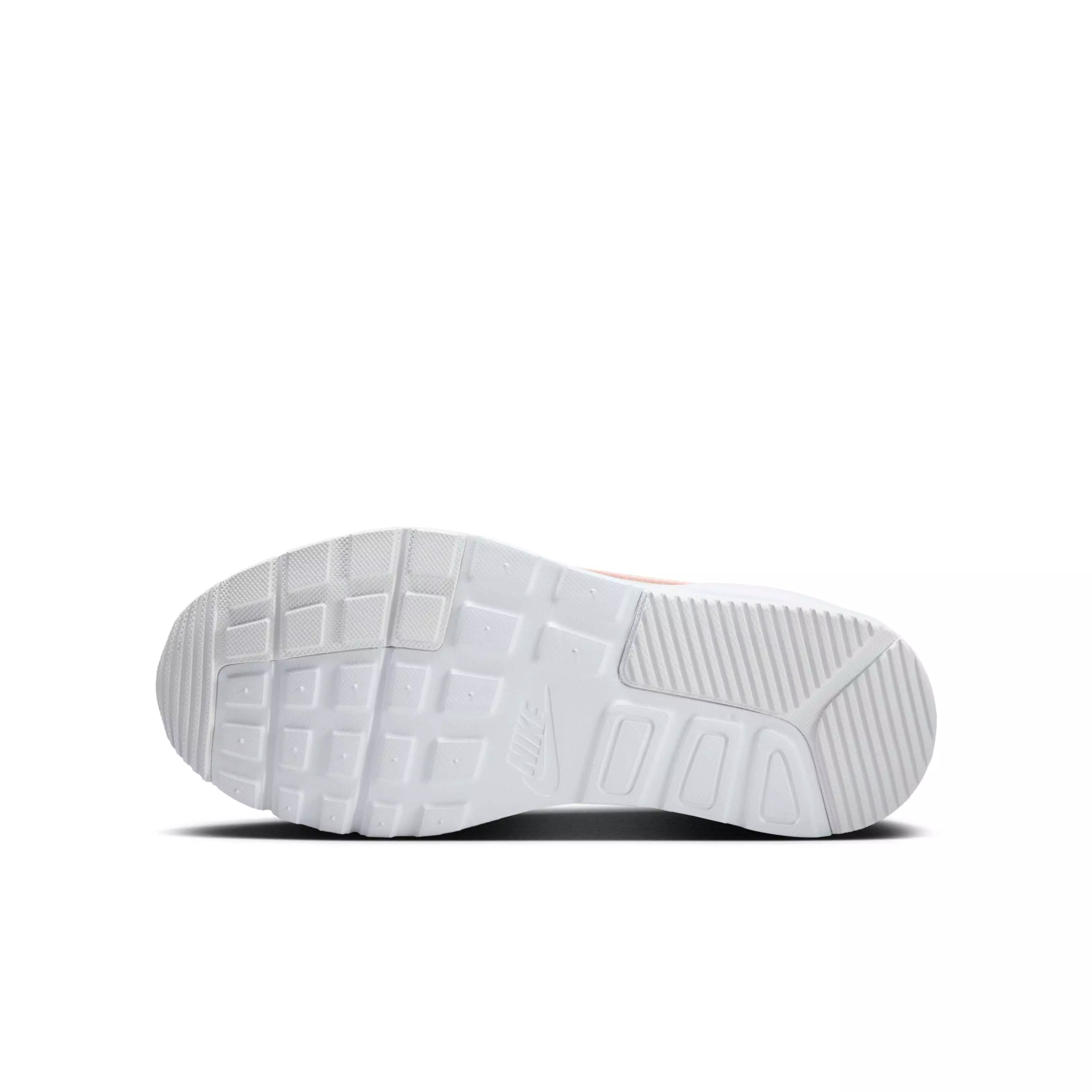 Nike Air Max SC "White/Light Orewood Brown/Ember Glow/Echo Pink" Grade School Girls' Shoe - WHITE/LT BROWN/EMBER/PINK