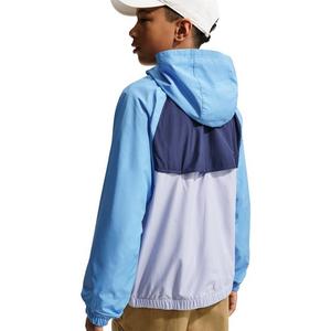 Nike Big Kids' Sportswear Windrunner Hooded Repel Jacket - Blue