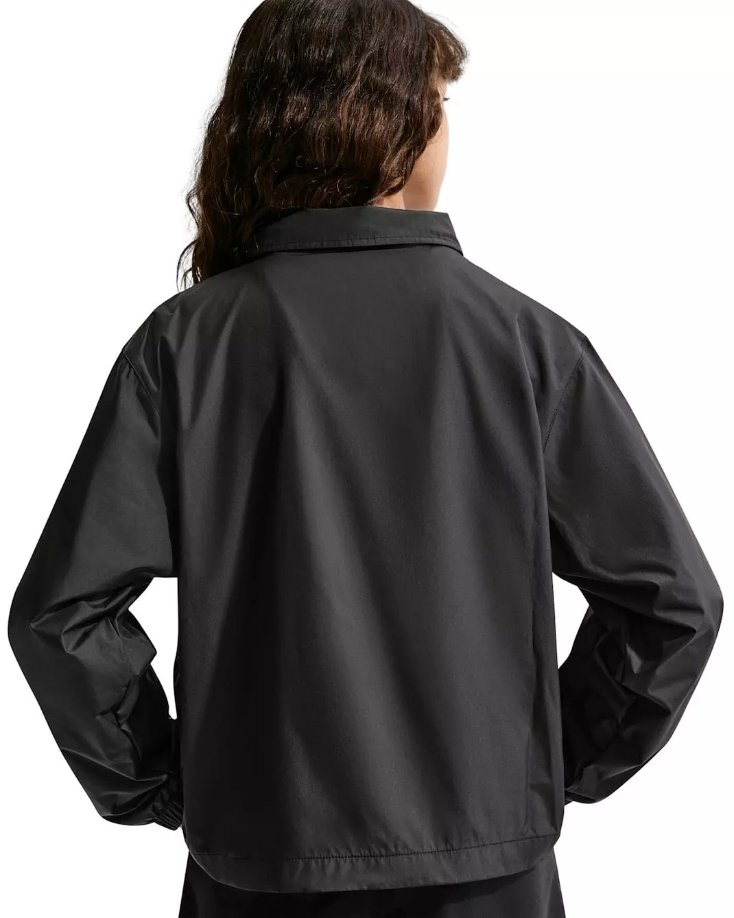 Nike Big Kids' Sportswear Club Repel Coaches' Jacket - Black - BLACK