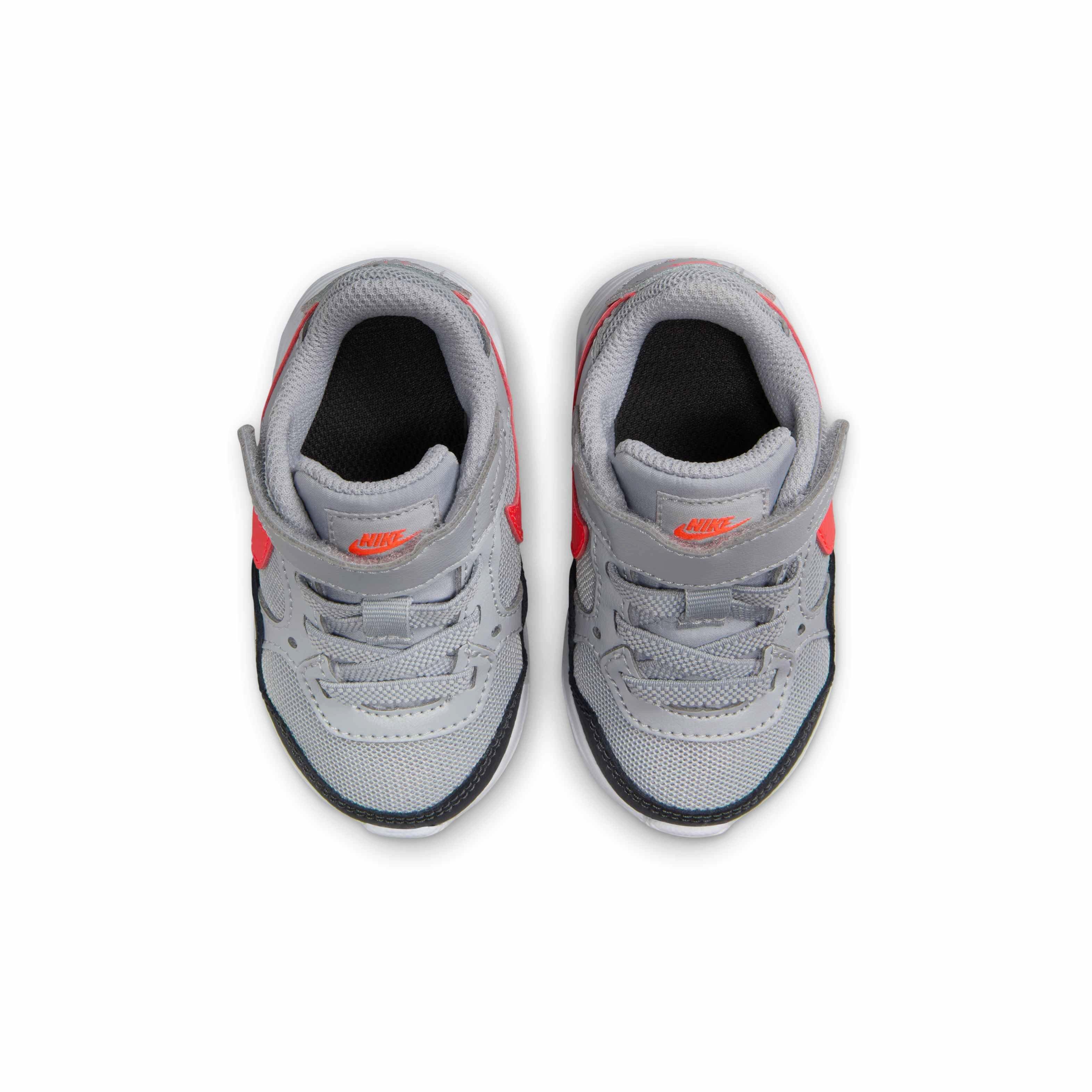 Nike Air Max SC Infant Boys' "Wolf Grey/Anthracite/White/Bright Crimson" Shoe