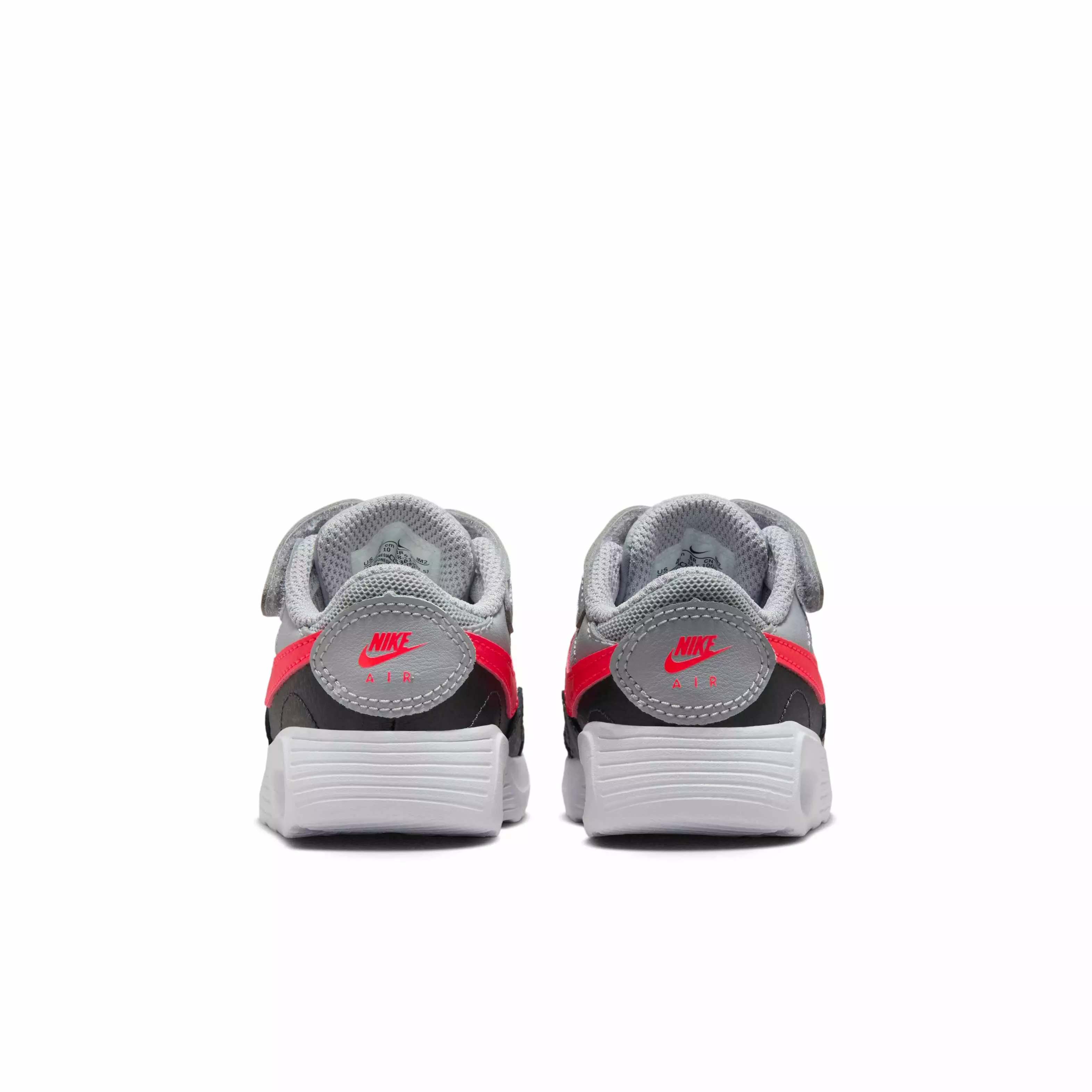 Nike Air Max SC "Wolf Grey/Anthracite/White/Bright Crimson" Infant Boys' Shoe - GREY/ANTHRACITE/WHITE/CRIMSON