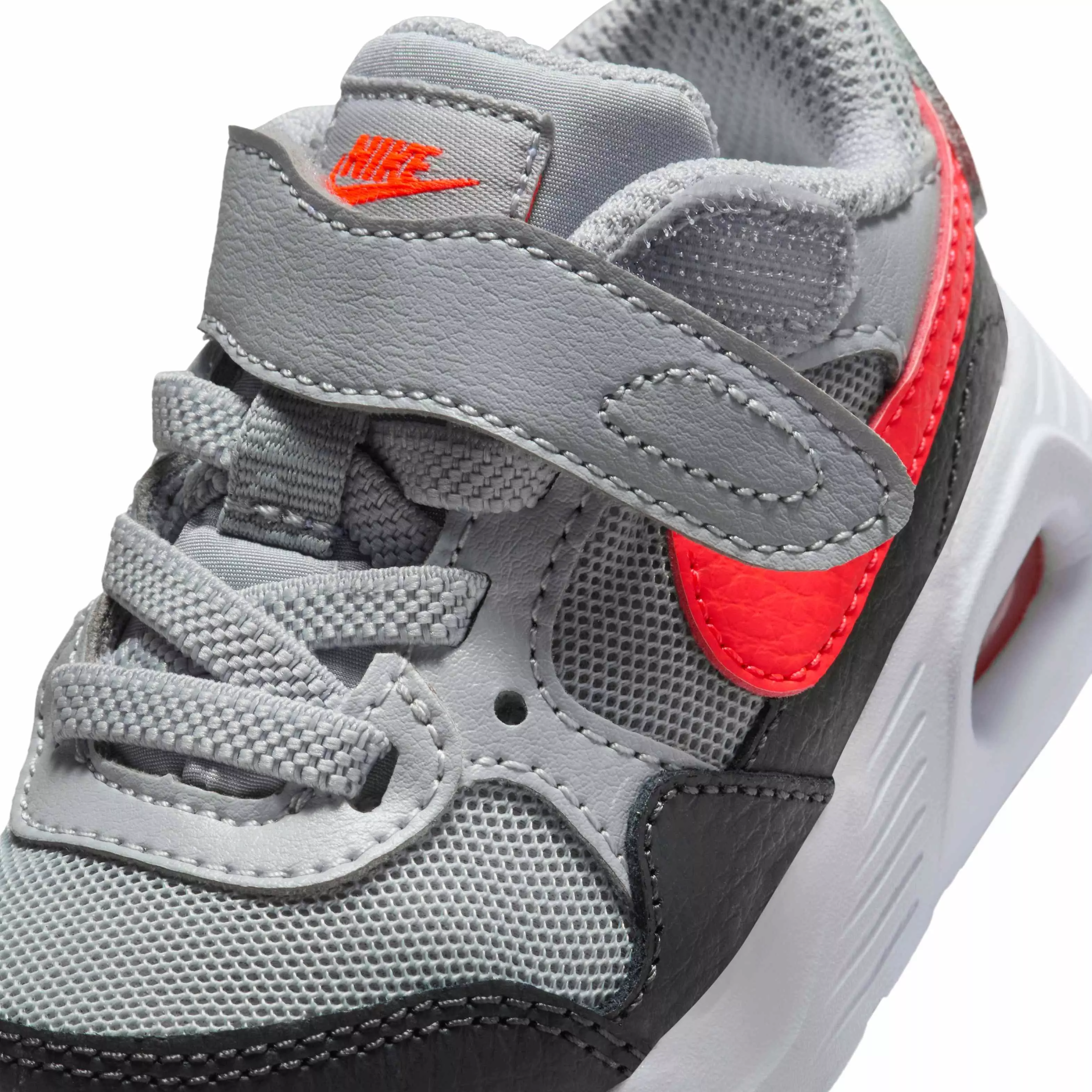 Nike Air Max SC "Wolf Grey/Anthracite/White/Bright Crimson" Infant Boys' Shoe - GREY/ANTHRACITE/WHITE/CRIMSON