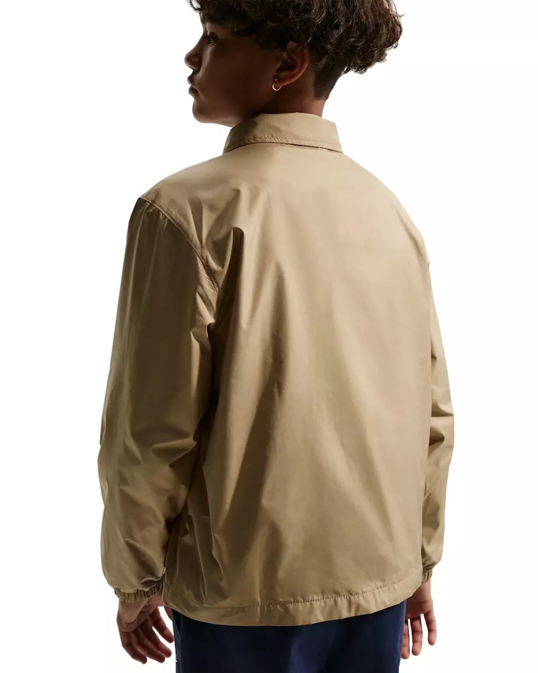 Nike Big Kids' Sportswear Club Repel Coaches' Jacket - Brown - BROWN