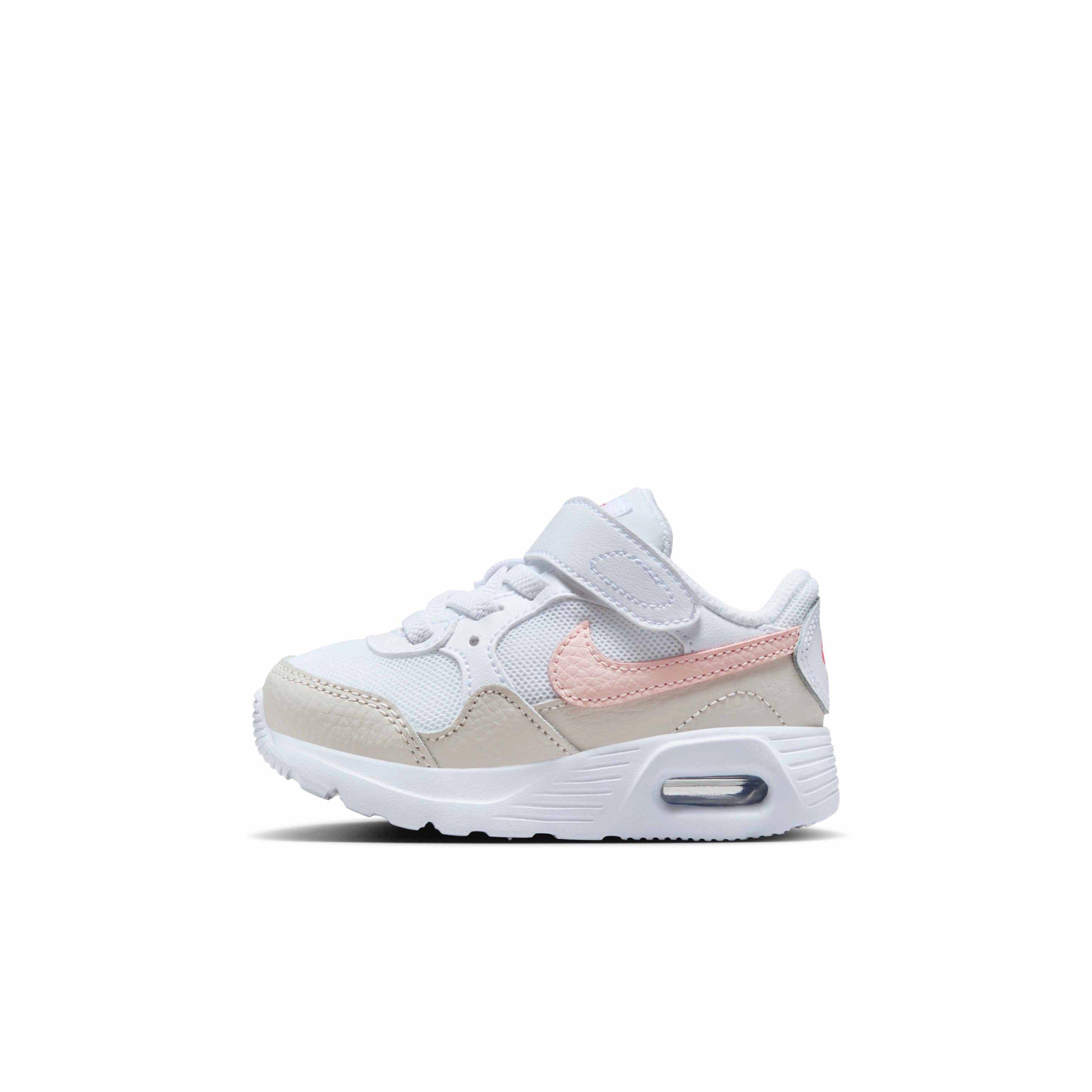Nike Air Max SC "White/Light Orewood Brown/Ember Glow/Echo Pink" Infant Girls' Shoe - WHITE/LT BROWN/EMBER/PINK Thumbnail View 2