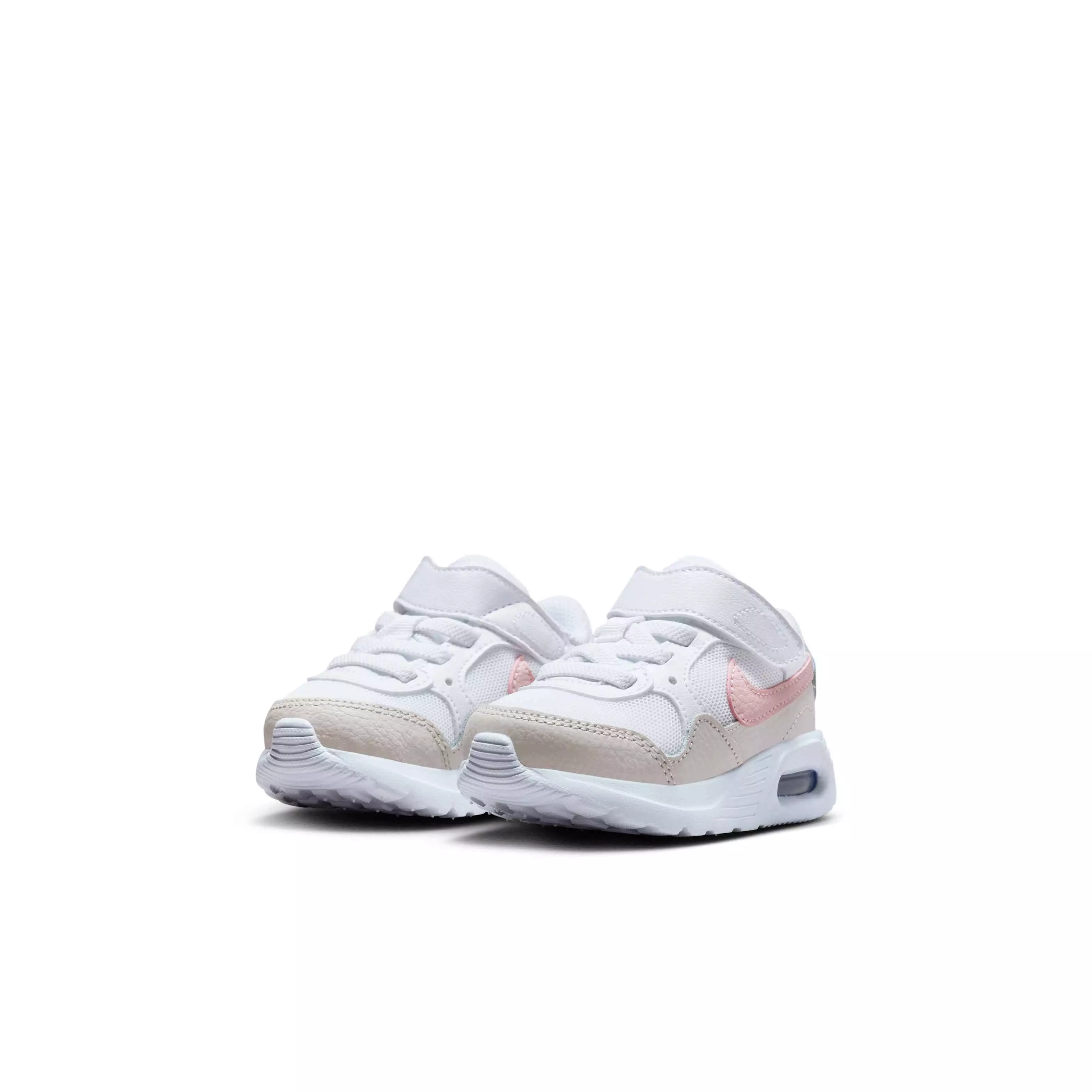 Nike Air Max SC "White/Light Orewood Brown/Ember Glow/Echo Pink" Infant Girls' Shoe - WHITE/LT BROWN/EMBER/PINK