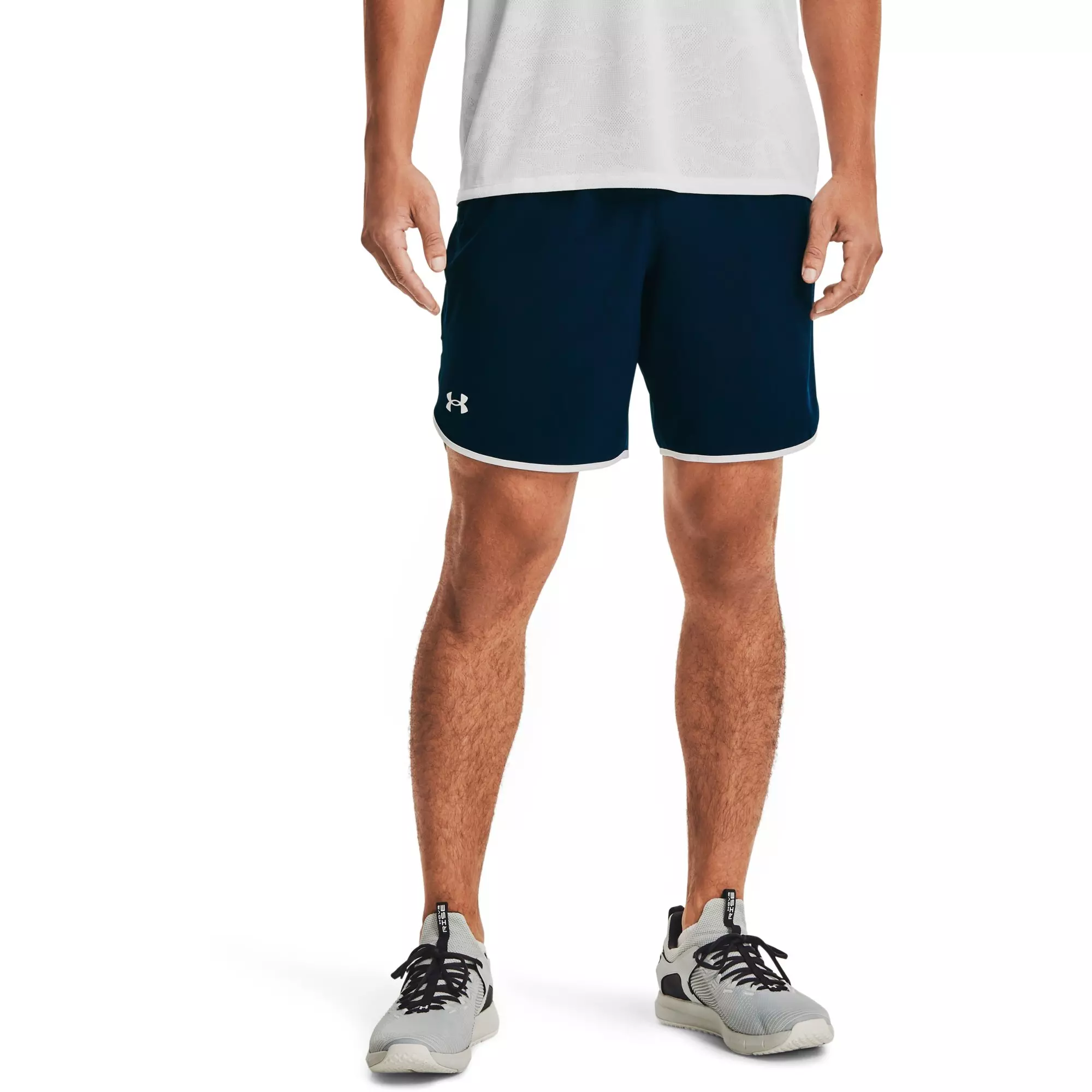 Under Armour Men's HIIT Woven Shorts-Blue - BLUE/WHITE