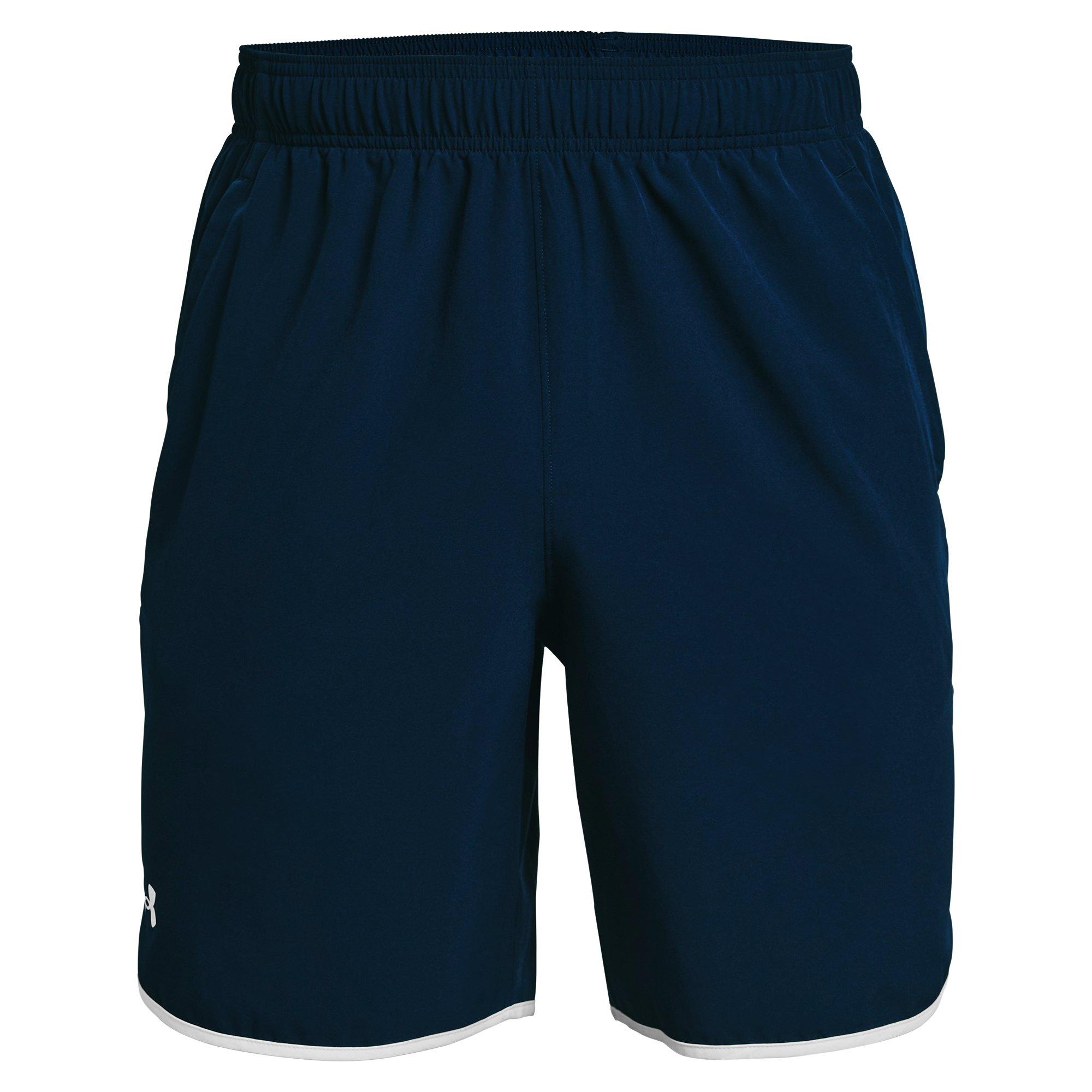 Under Armour Men's HIIT Woven Shorts-Blue - BLUE/WHITE Thumbnail View 3