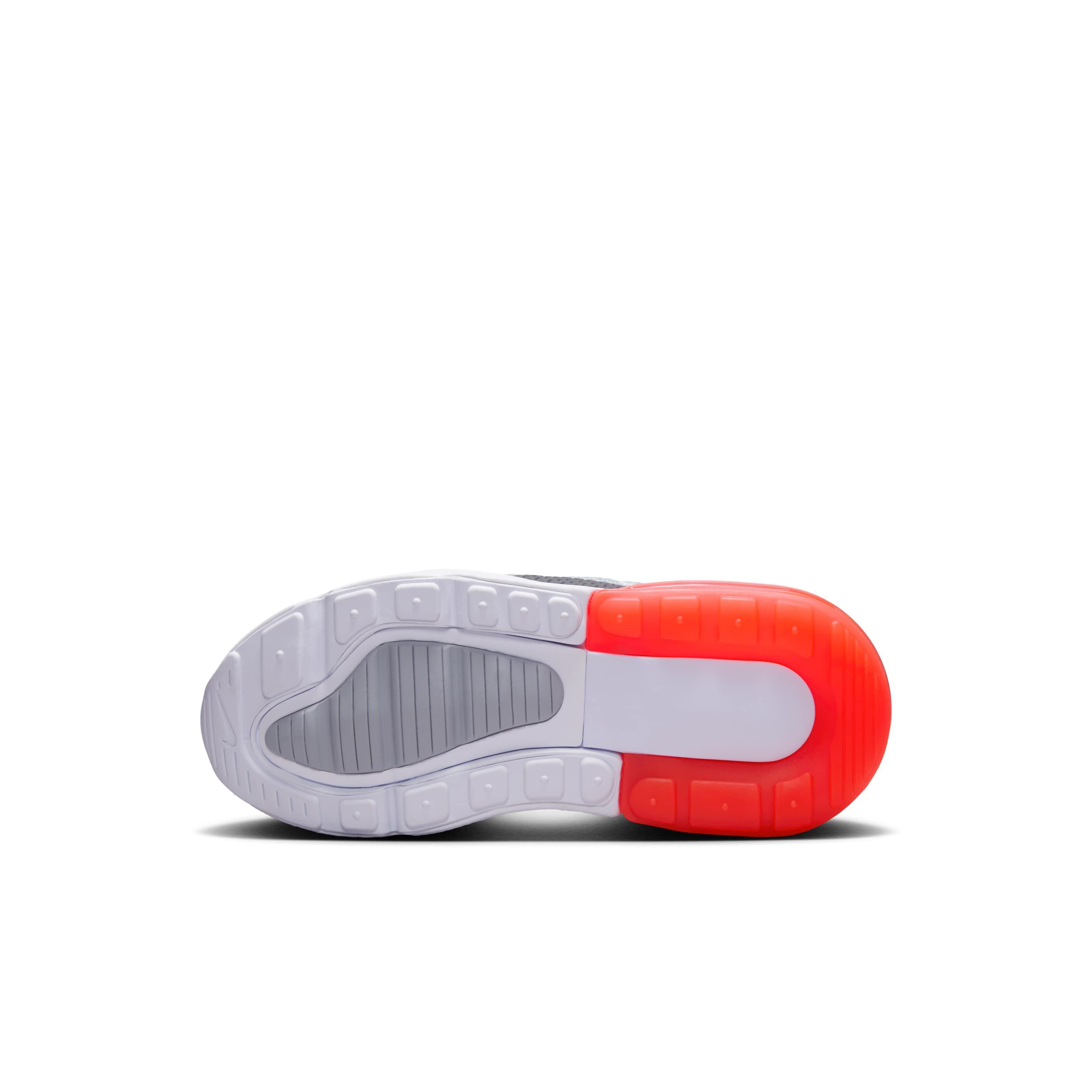 Nike Air Max 270 Preschool Boys' "Wolf Grey/Anthracite/Bright Crimson/White" Shoe
