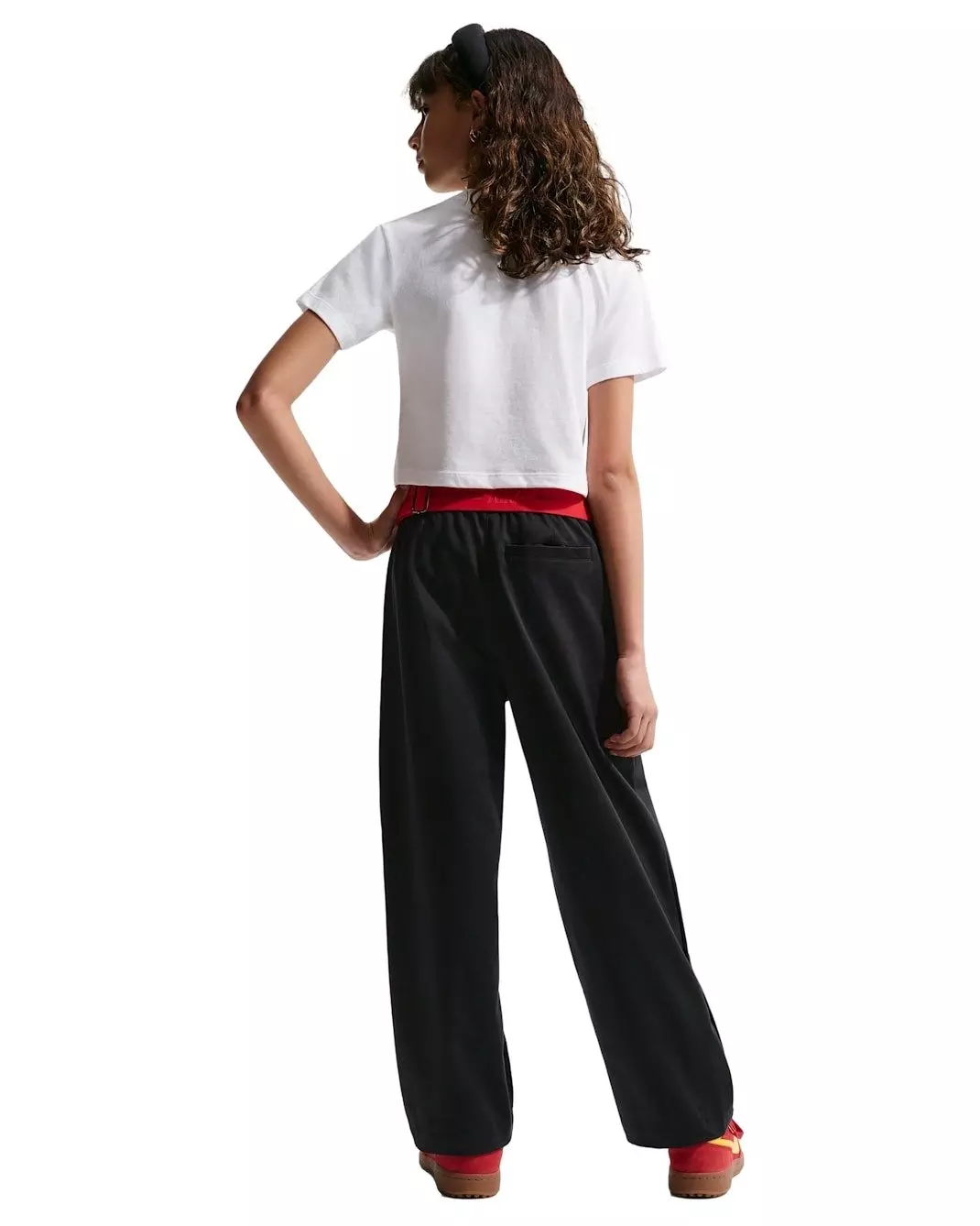 Nike Big Kids' Sportswear Club Woven Everyday Pants - Black - BLACK