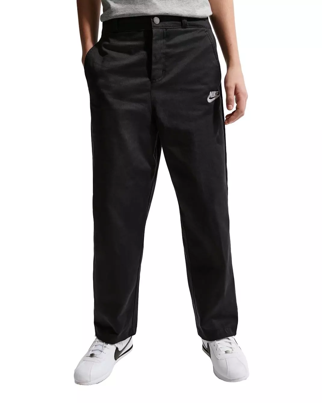 Nike Big Kids' Sportswear Club Woven Everyday Pants - Black - BLACK