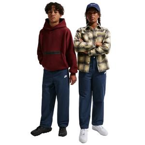 Nike Big Kids' Sportswear Club Woven Everyday Pants - Navy
