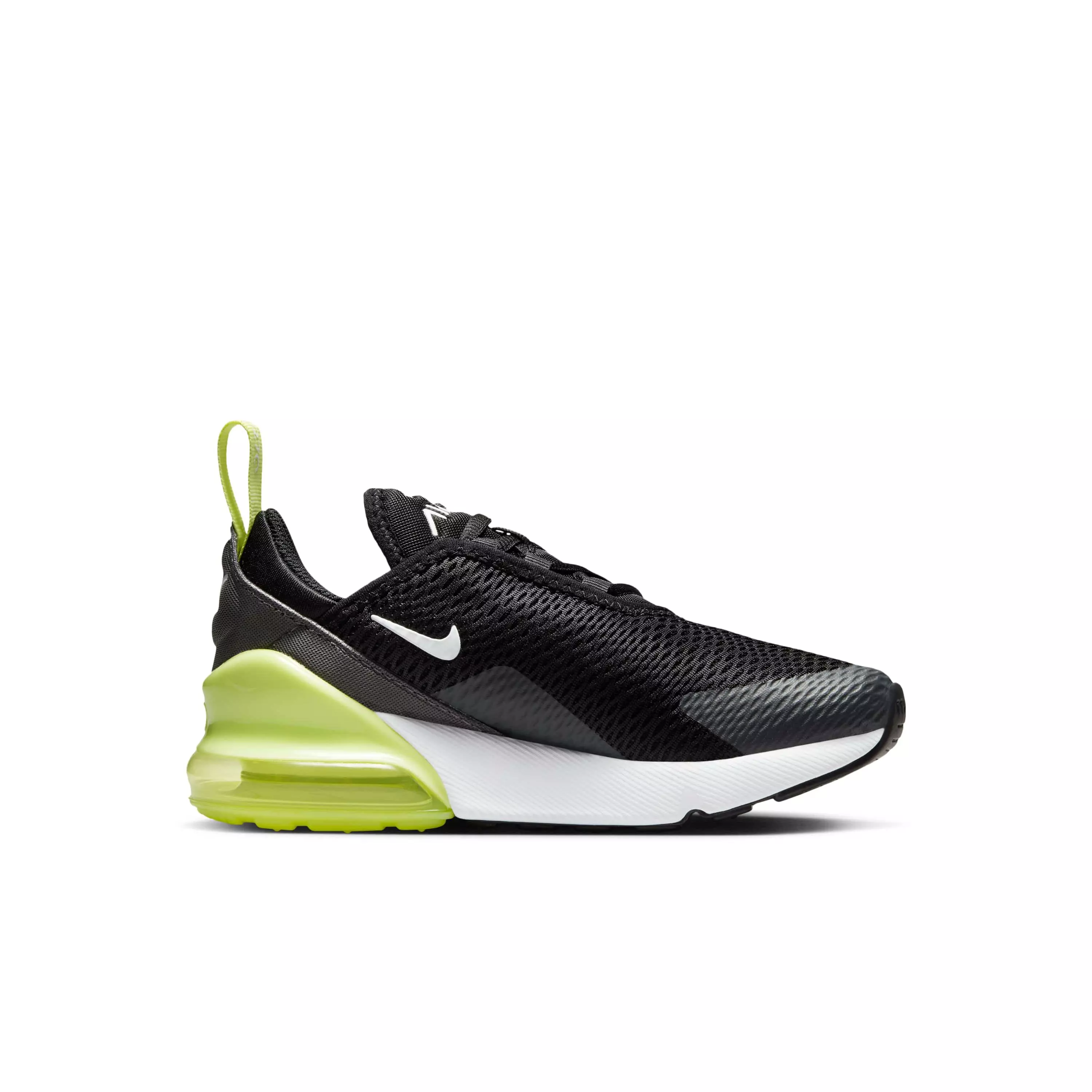 Nike Air Max 270 "Light Lemon Twist/Black/Anthracite/White" Preschool Boys' Shoe - LT LEMON/BLACK/ANTHRACITE/WHITE
