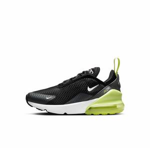 Nike Air Max 270 "Light Lemon Twist/Black/Anthracite/White" Preschool Boys' Shoe