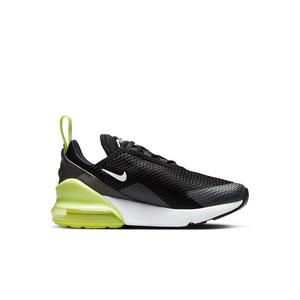 Nike Air Max 270 "Light Lemon Twist/Black/Anthracite/White" Preschool Boys' Shoe