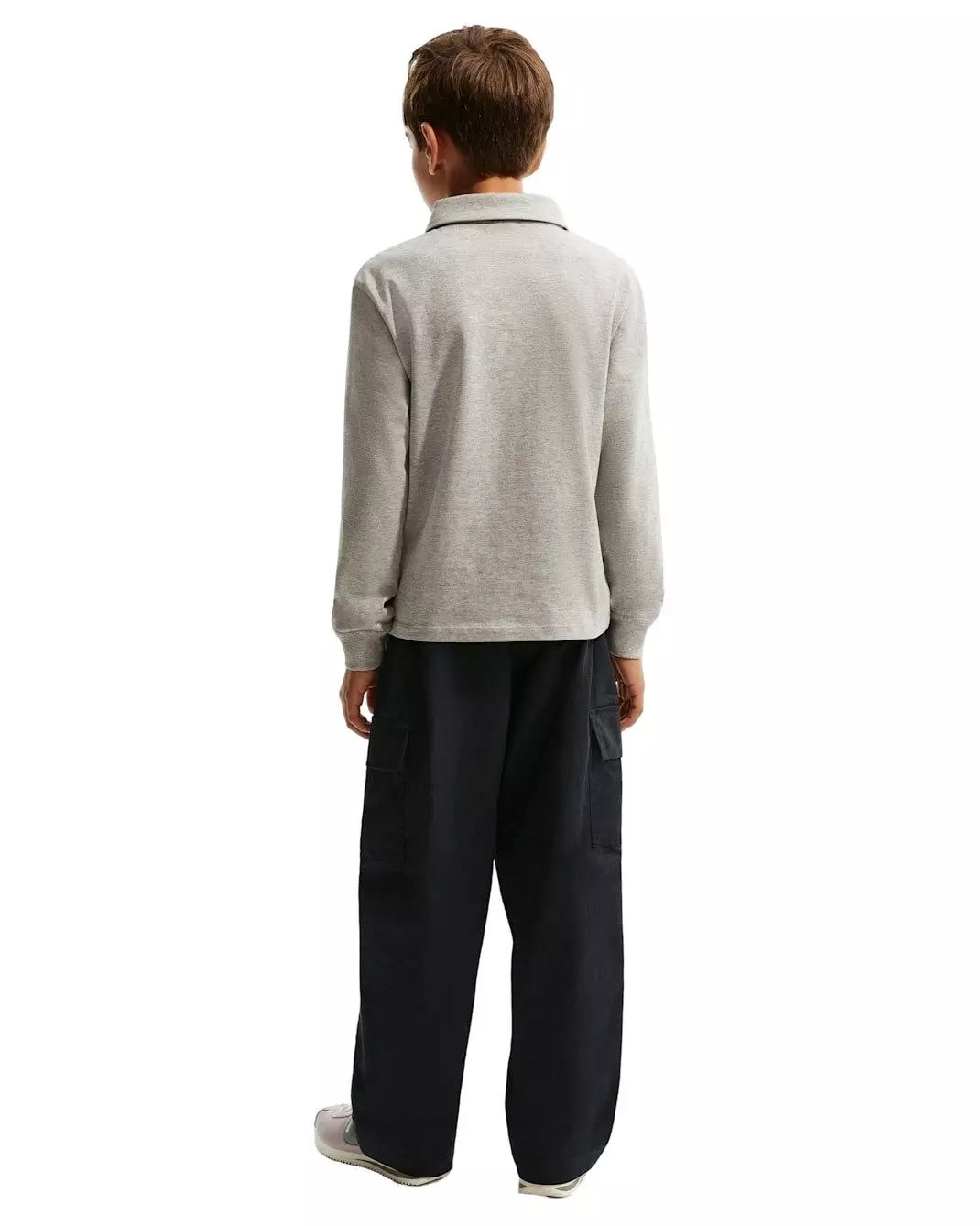 Nike Big Kids' Sportswear Club Woven Cargo Pants - Black - BLACK