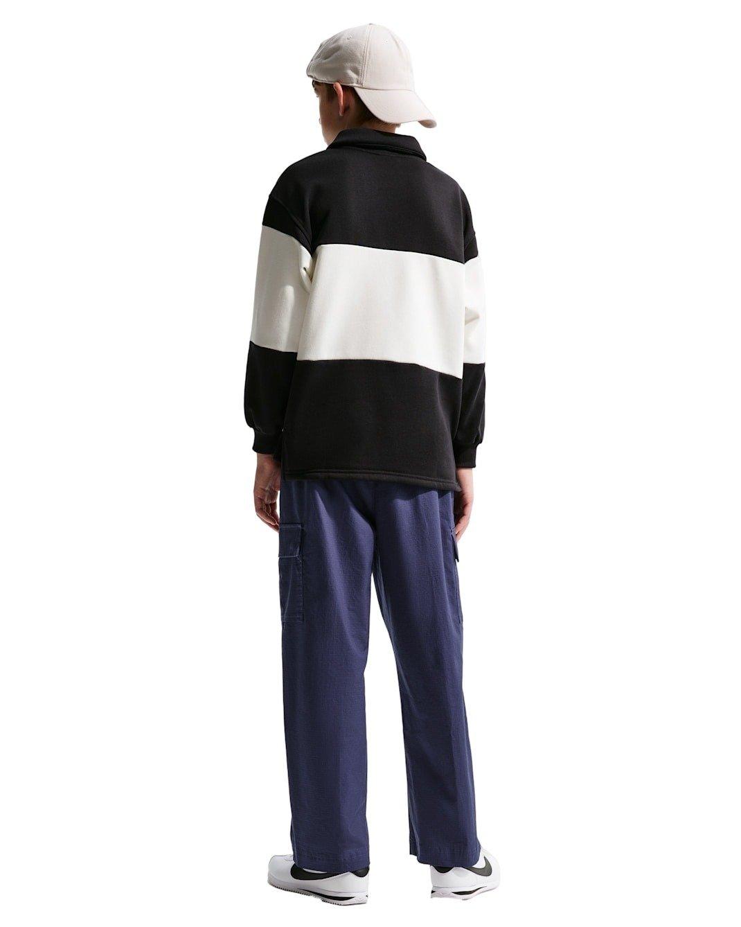 Nike Big Kids' Sportswear Club Woven Cargo Pants - Navy - NAVY Thumbnail View 7