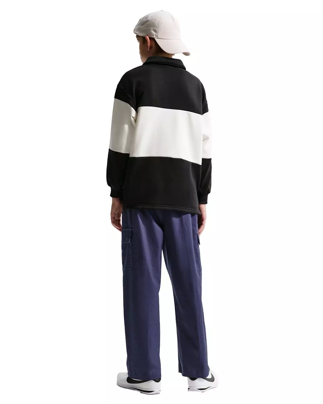 Nike Big Kids' Sportswear Club Woven Cargo Pants - Navy - NAVY
