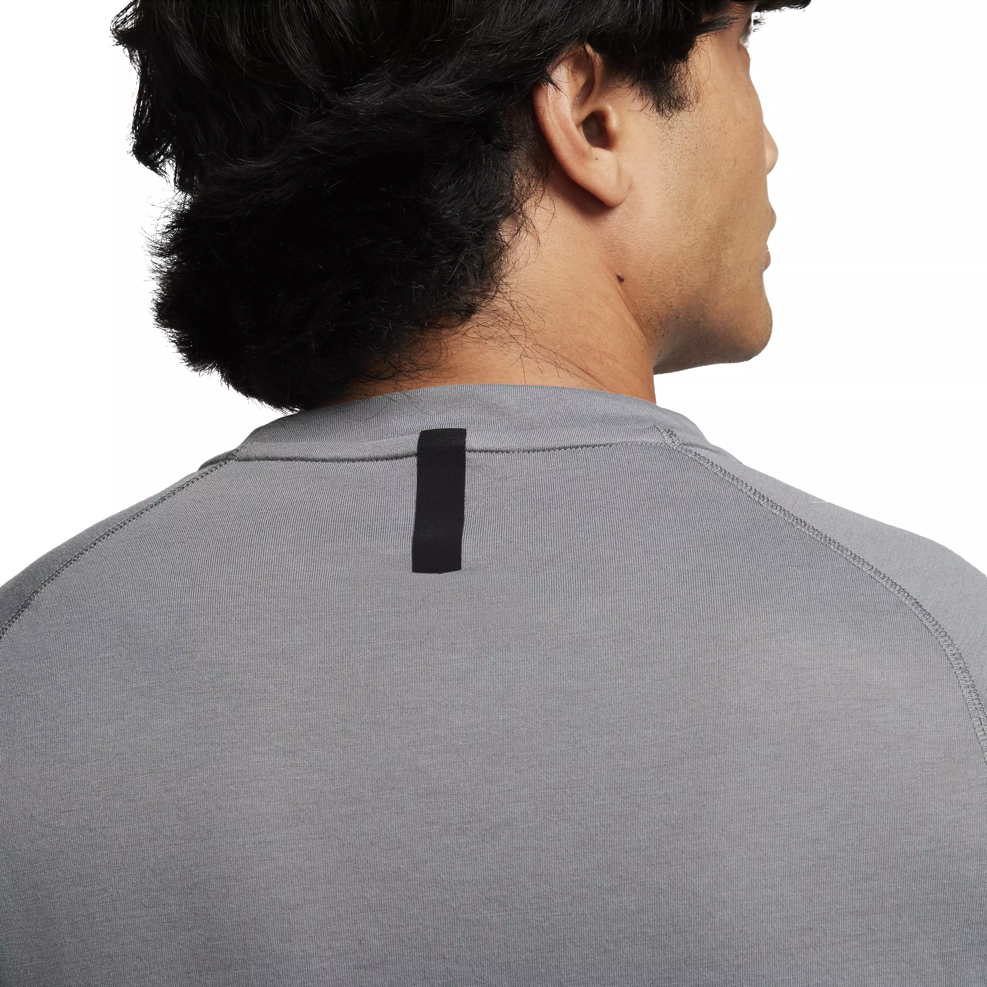 Nike Men's Dri-FIT Flex Rep Short-Sleeve Fitness Top - GREY