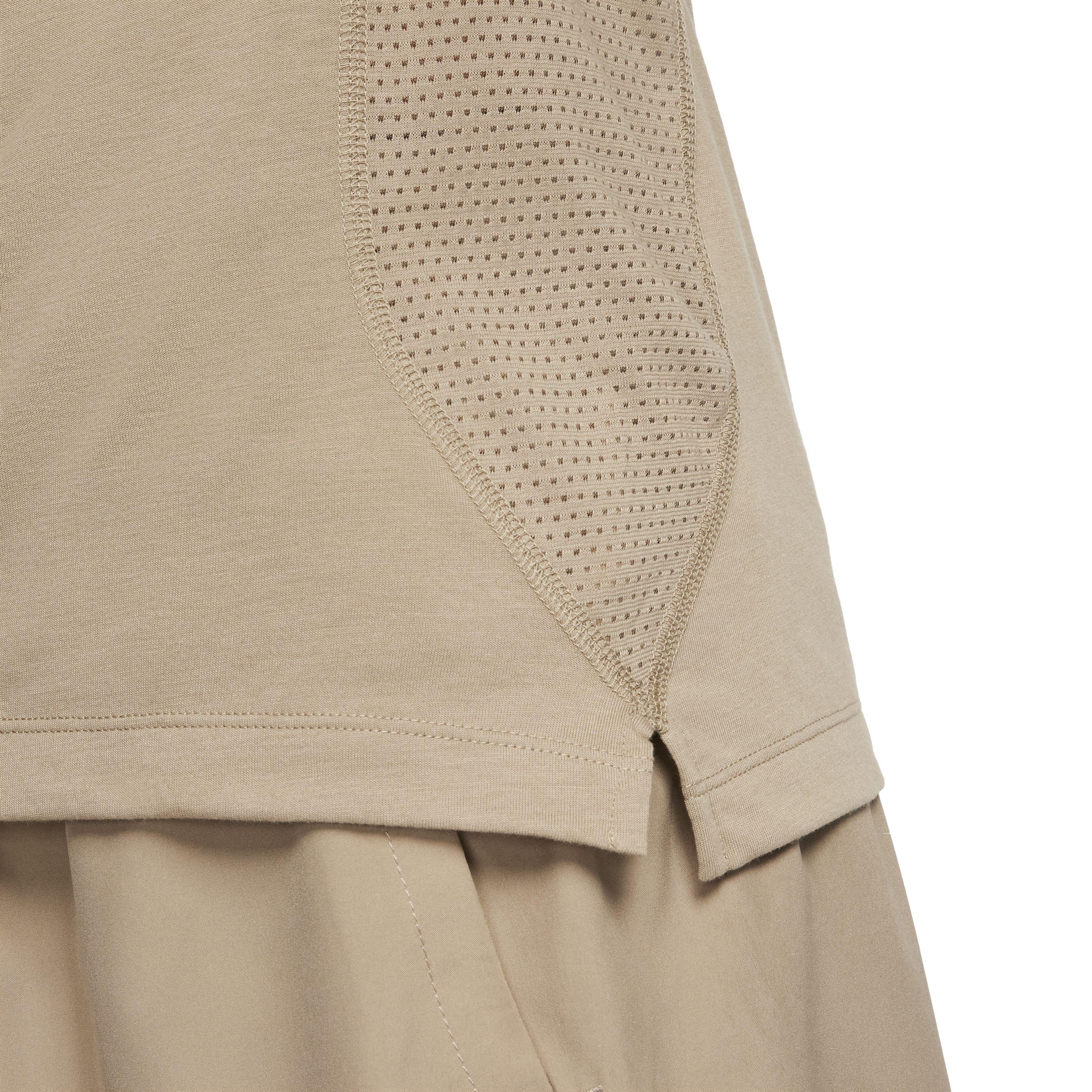 Nike Men's Dri-FIT Flex Rep Short-Sleeve Fitness Top - BROWN Thumbnail View 5